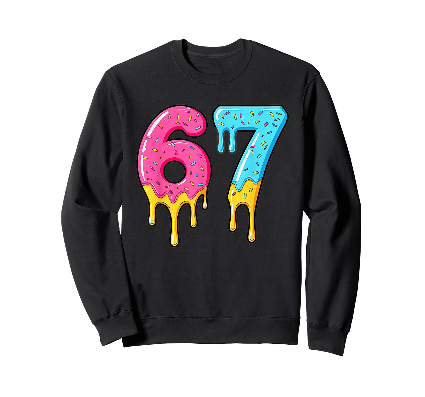 67 Baseball 101 Apparel Youth Drip Boys Kids Meme T-Shirt
