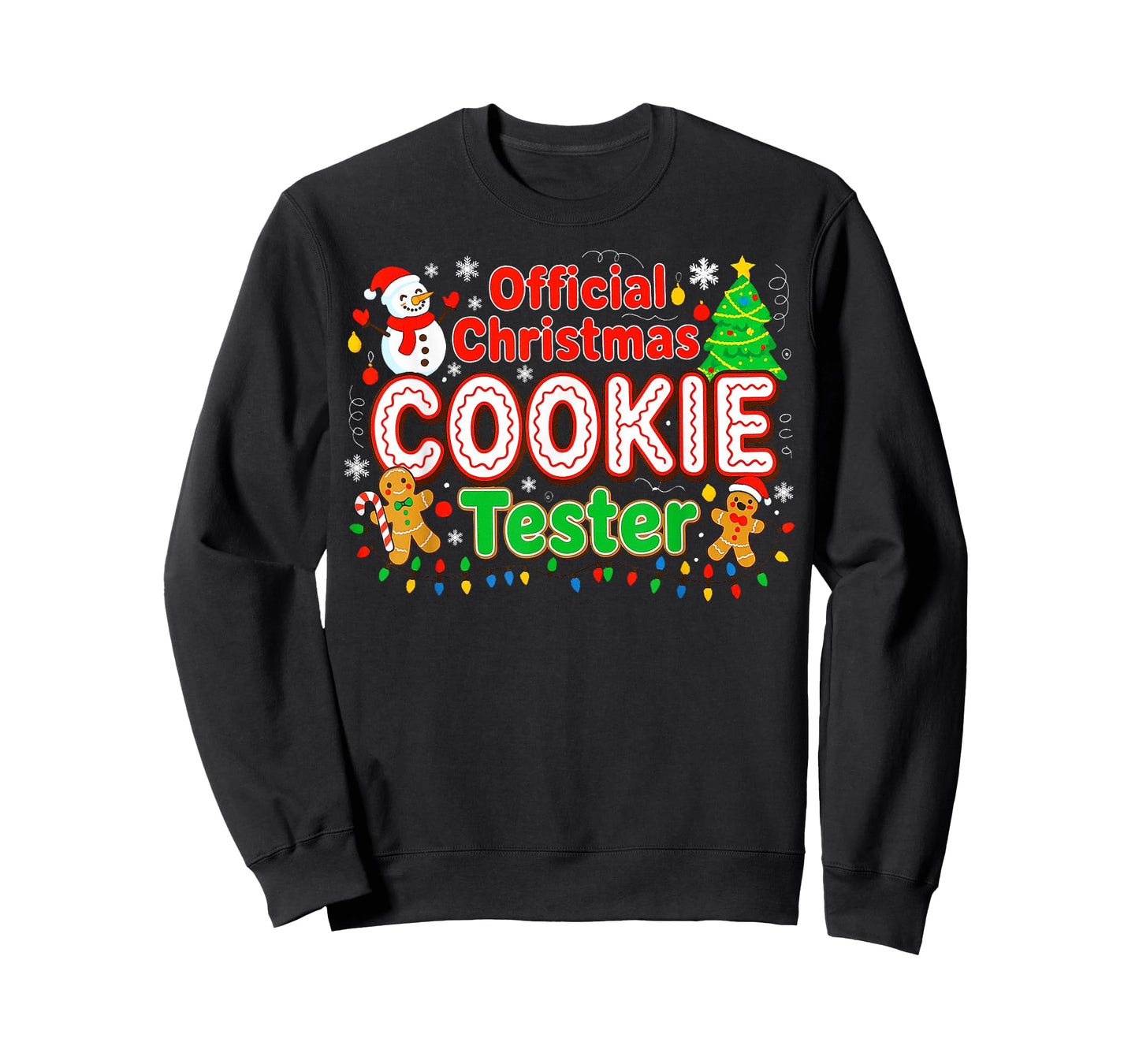Official Christmas Cookie Tester Taster Baking Crew Toddle T-Shirt