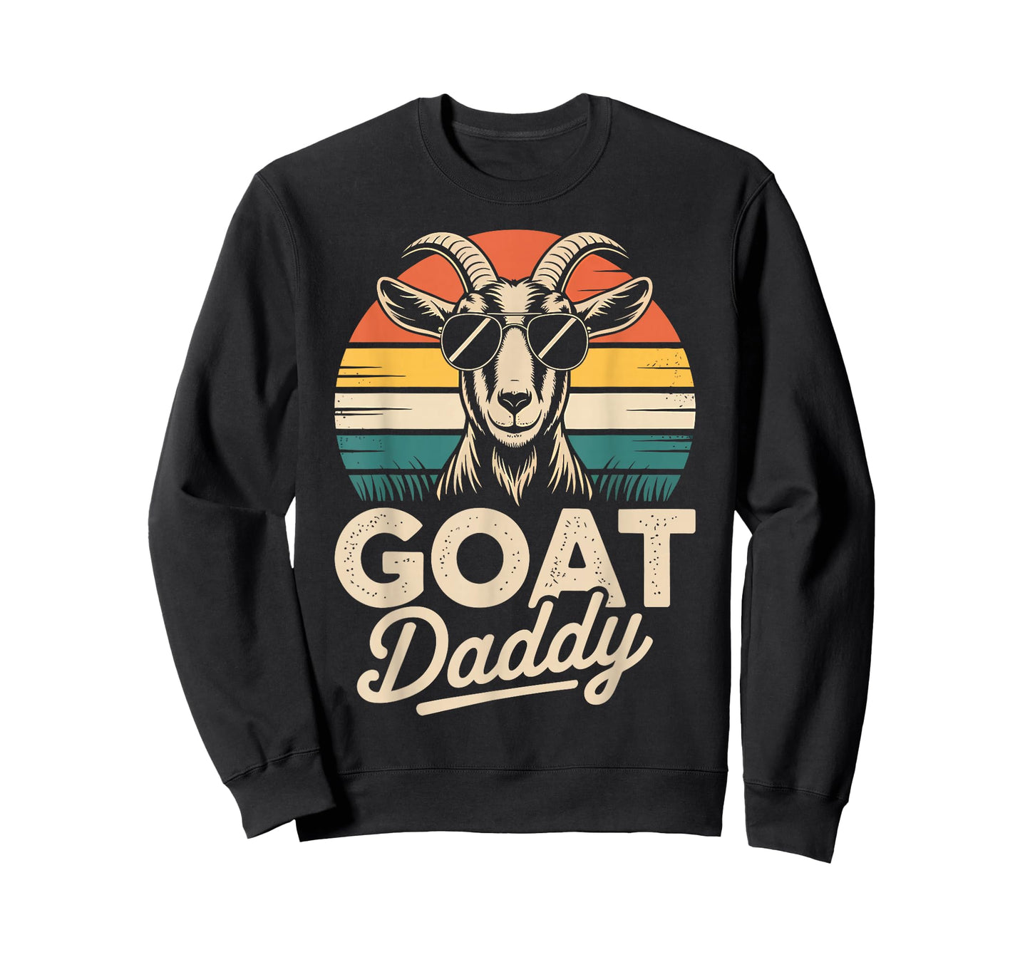 Goat Daddy Vintage Retro Goats Lover Men T-Shirt