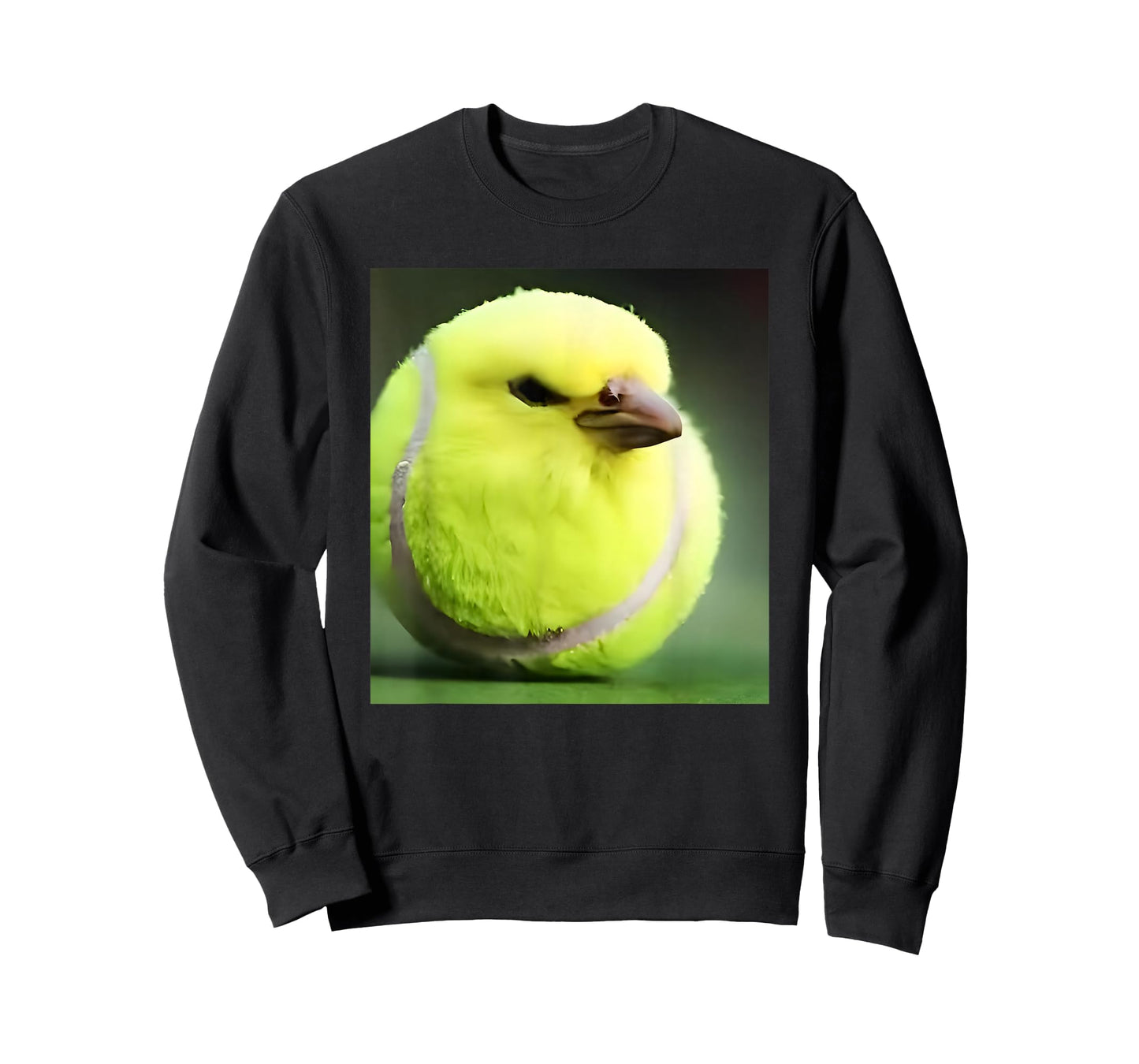 Tennis Bird Ball Meme Funny T-Shirt