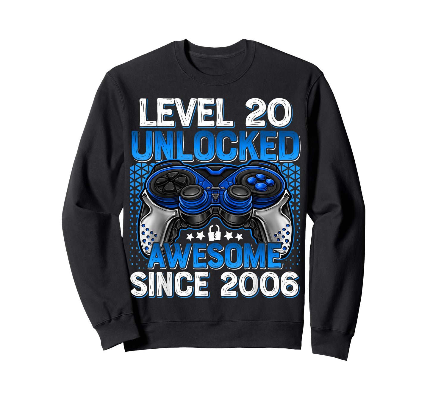 Level 20 Unlocked 20 Year Old Gifts Boys 20th Birthday Boy T-Shirt