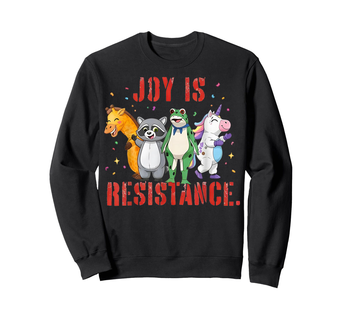 Joy is Resistance - Portland Frog Protest T-Shirt
