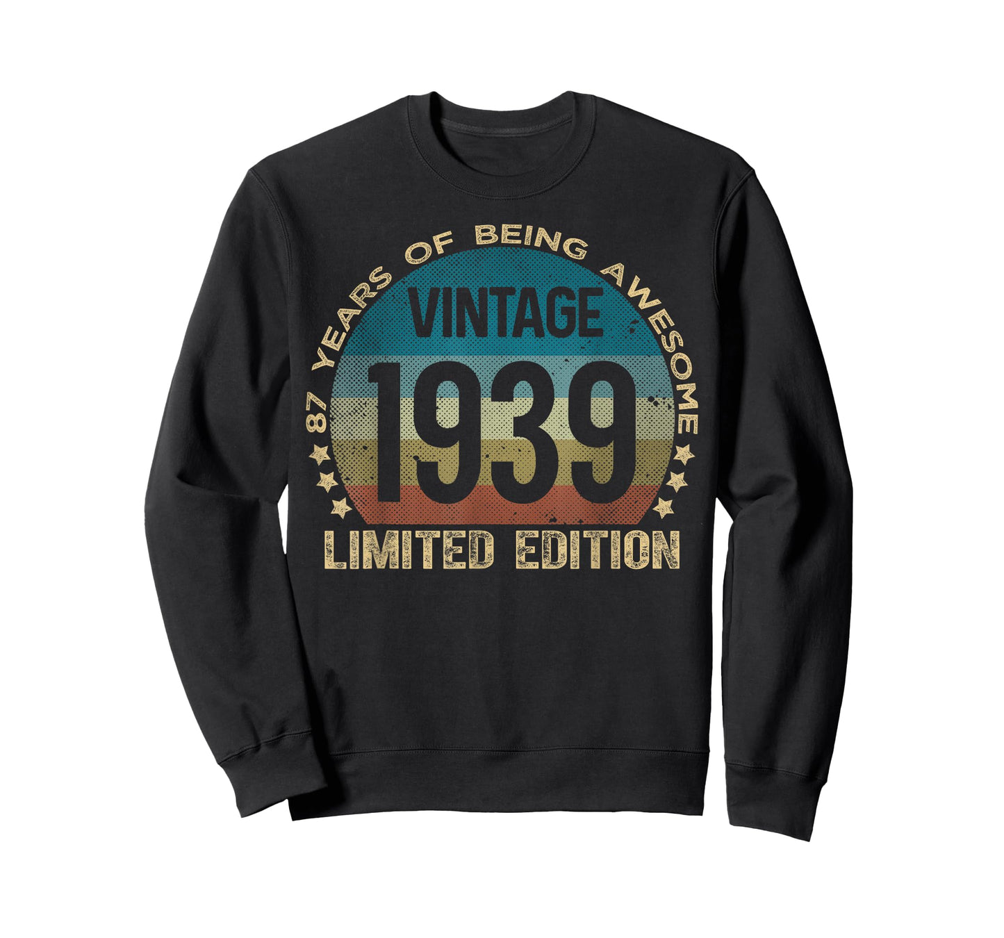 87 Year Old Gifts Vintage 1939 Limited Edition 87th Birthday T-Shirt
