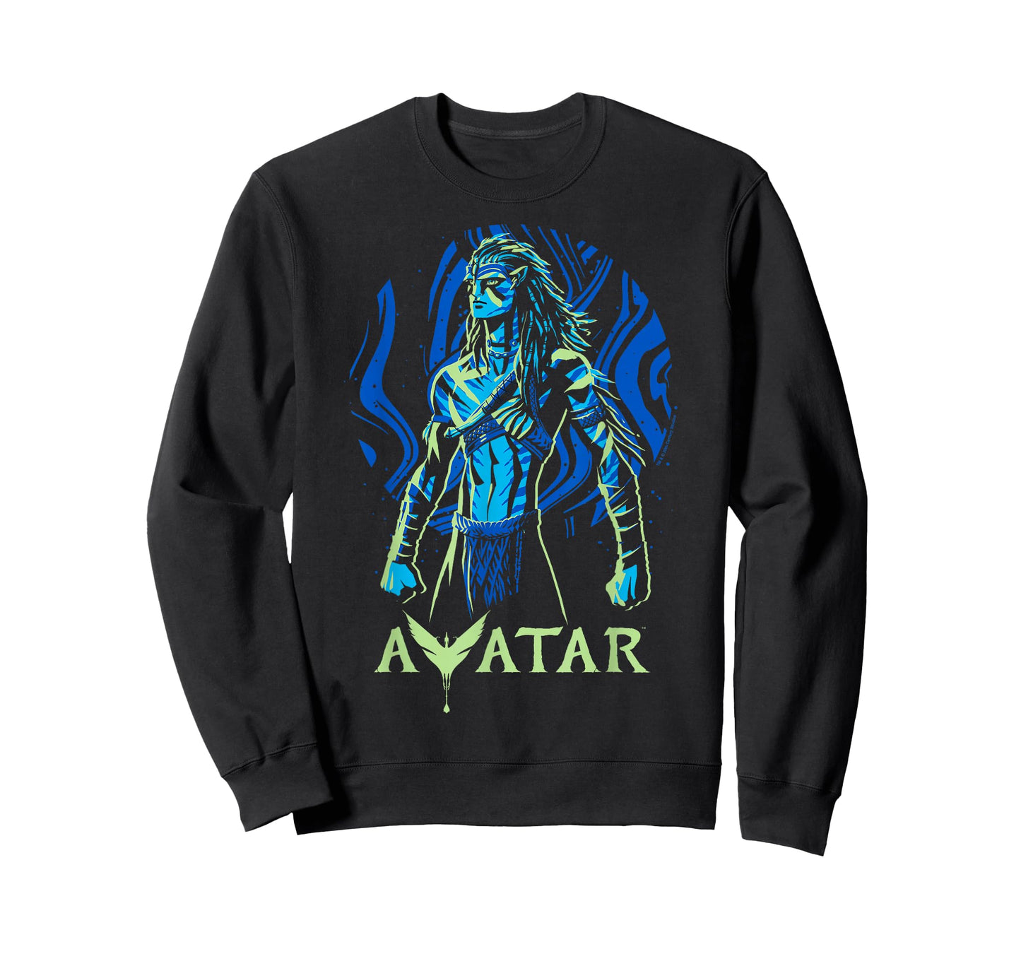 Avatar: Fire and Ash Jake Sully Blue Portrait T-Shirt