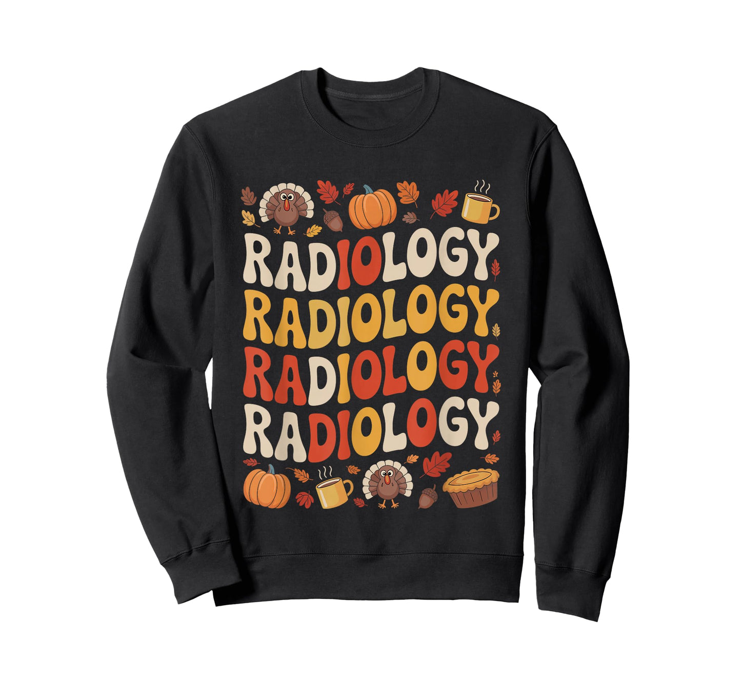 Thanksgiving Radiology Fall RAD Tech X-ray Technologist T-Shirt