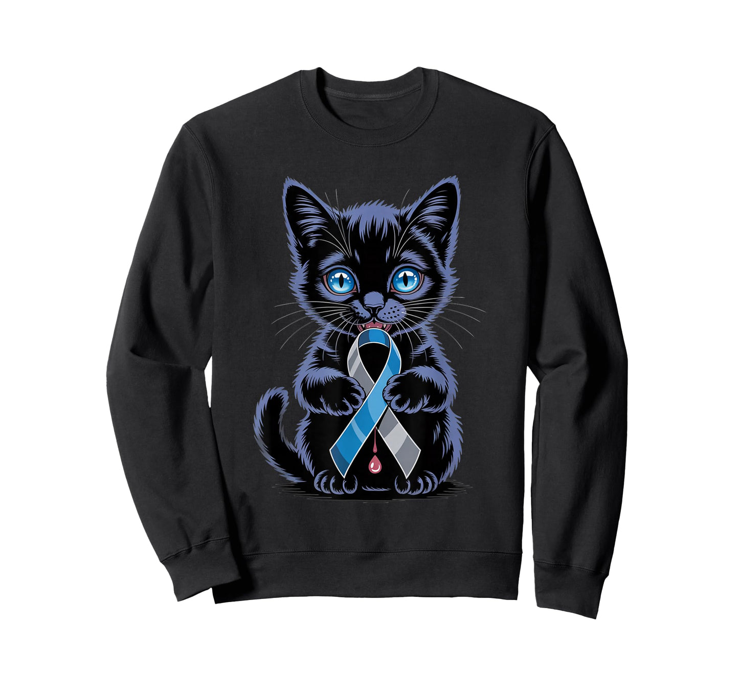 Cute Cat Diabetes Awareness T-Shirt