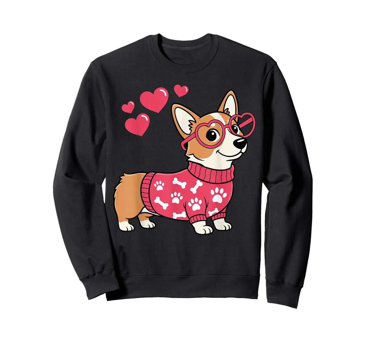 Corgi Dog Love for Women Cute Corgi Valentine T-Shirt
