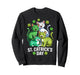 St Patricks Catricks Day Cats Saint Pattys Women Girls Kids T-Shirt