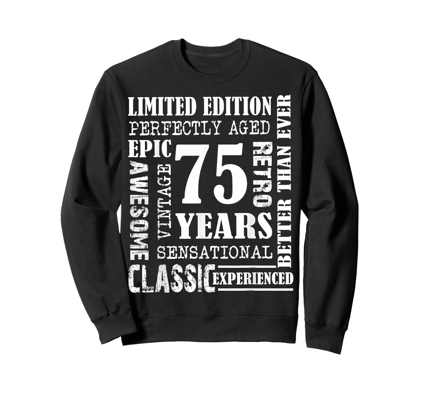 75th Birthday Tee Gift Vintage Awesome Epic Retro 75 Yrs Old T-Shirt