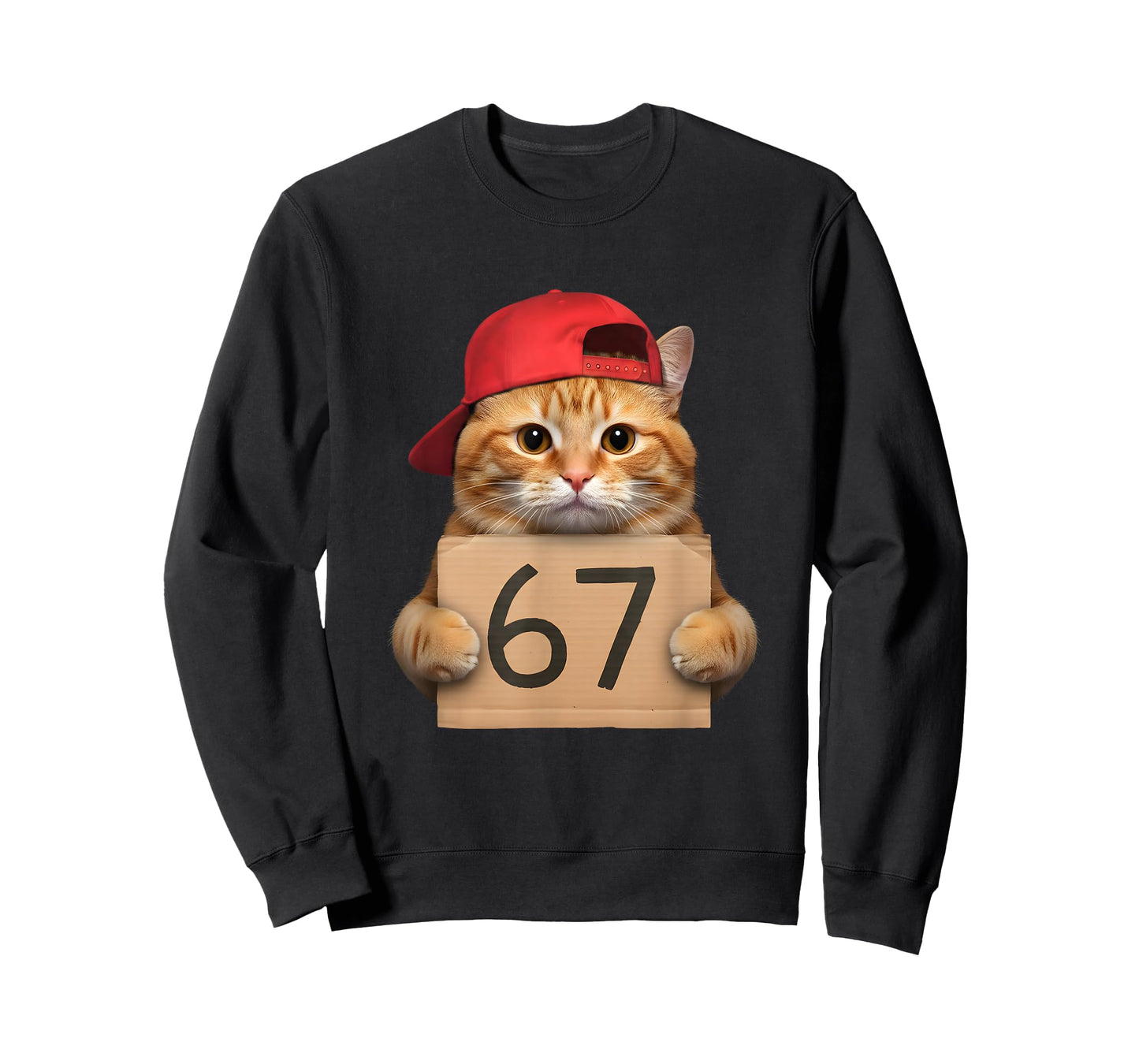 67 Cat Shirt Boys Girls Teen 67 Mem with Cat Six Seven T-Shirt