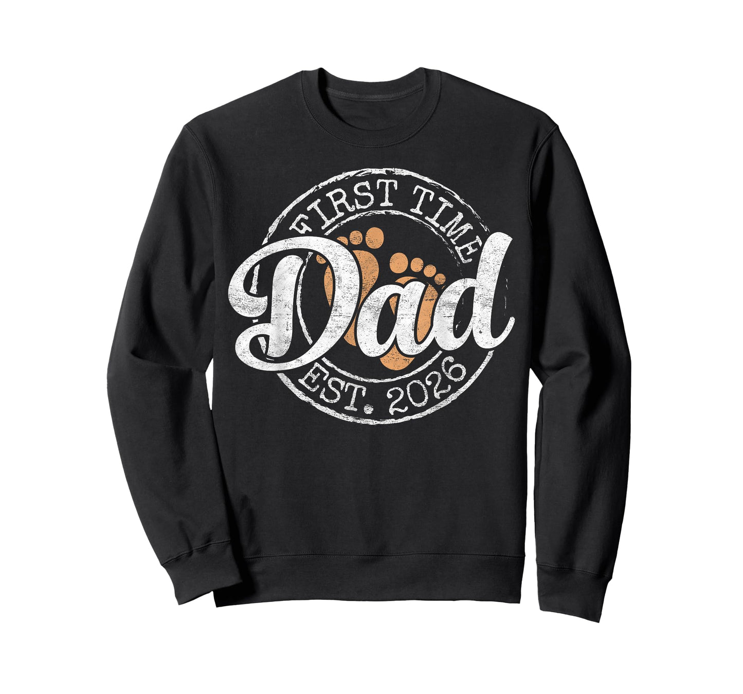 First Time Dad Est 2026 Stamp Soon Promoted to Daddy T-Shirt