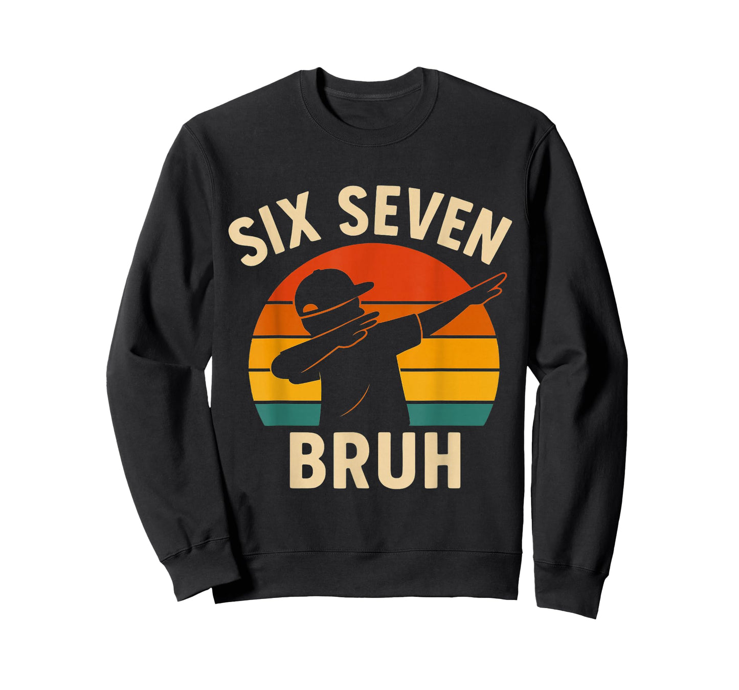 Trending 67 Meme 6 7 Numbers Dabbing Six Seven Bruh T-Shirt