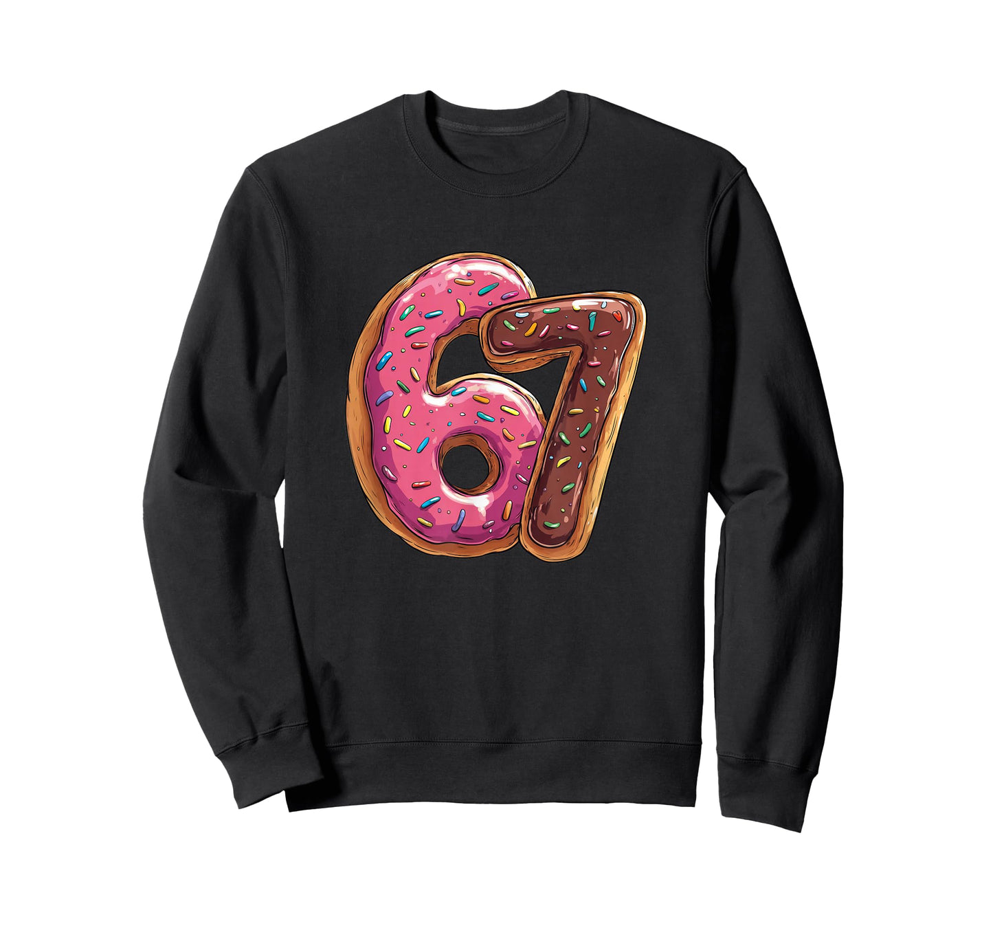 67 Donut Six Seven | Gen Alpha Slang | Meme T-Shirt