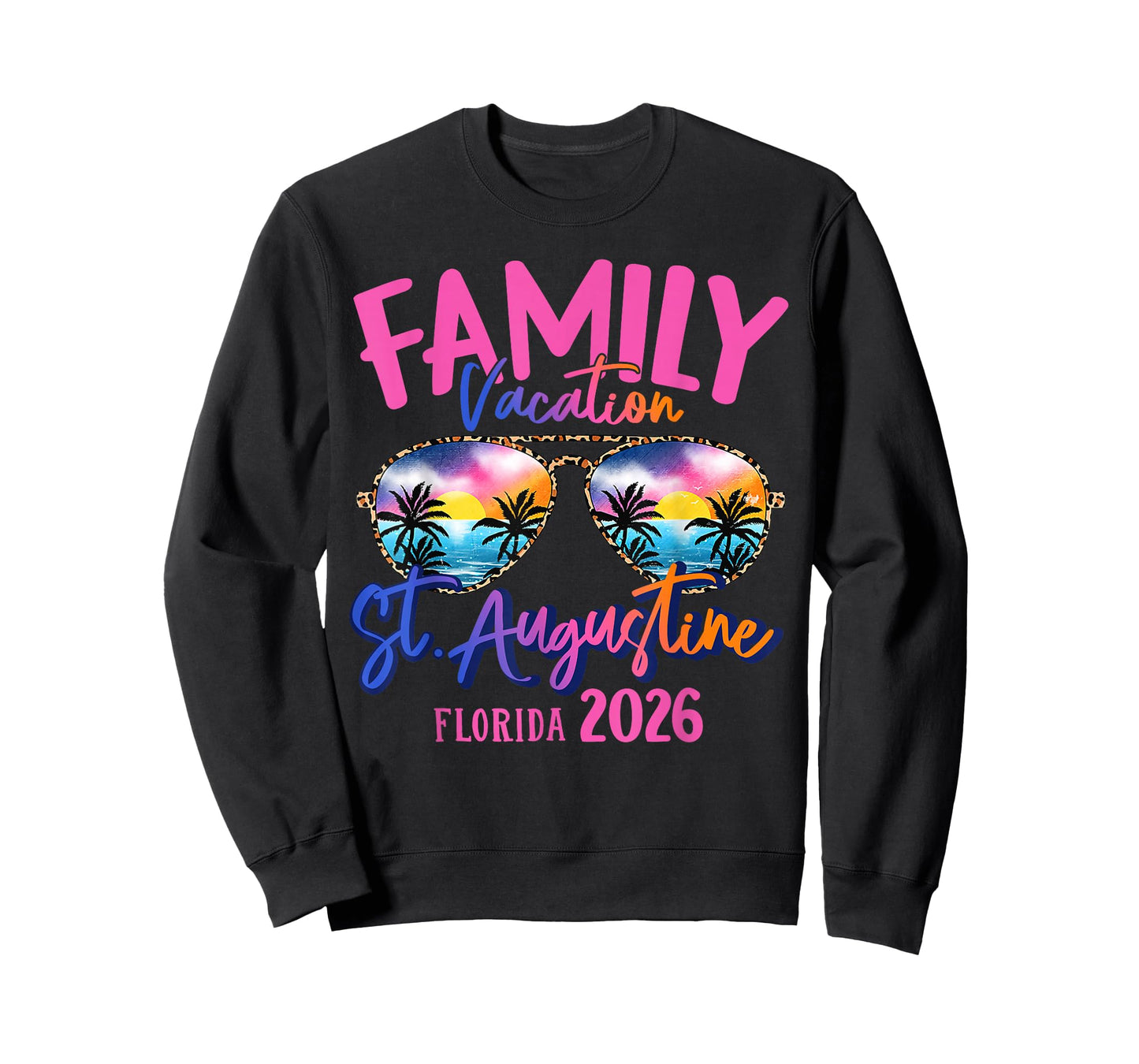 St. Augustine Florida Vacation 2026 Matching Family Group T-Shirt