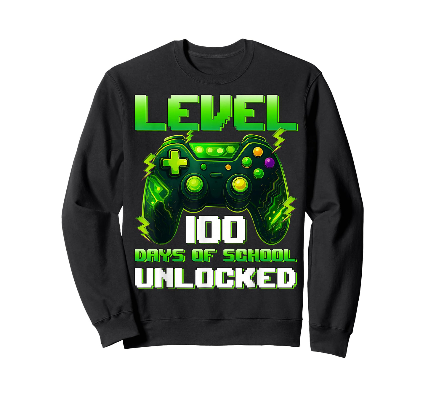 Level 100 Days Unlocked 100 Days of School Boy Girl Teacher T-Shirt