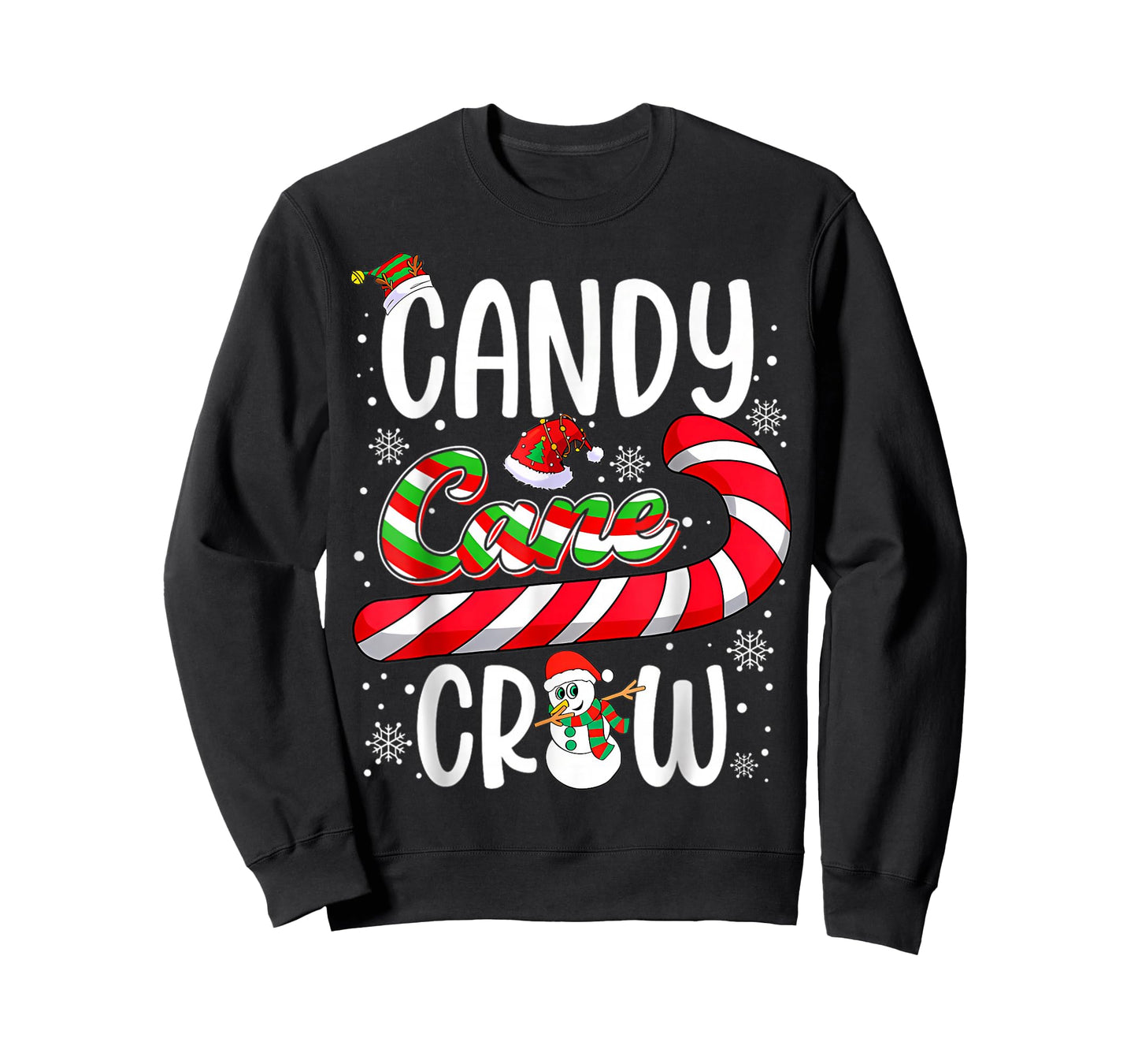 Christmas Candy Cane Funny Holiday Family Matching Pajama PJ T-Shirt