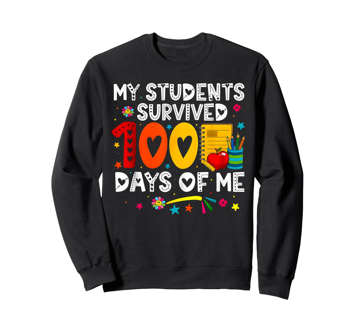 My Students Survived 100 Days of Me School Teacher Funny T-Shirt