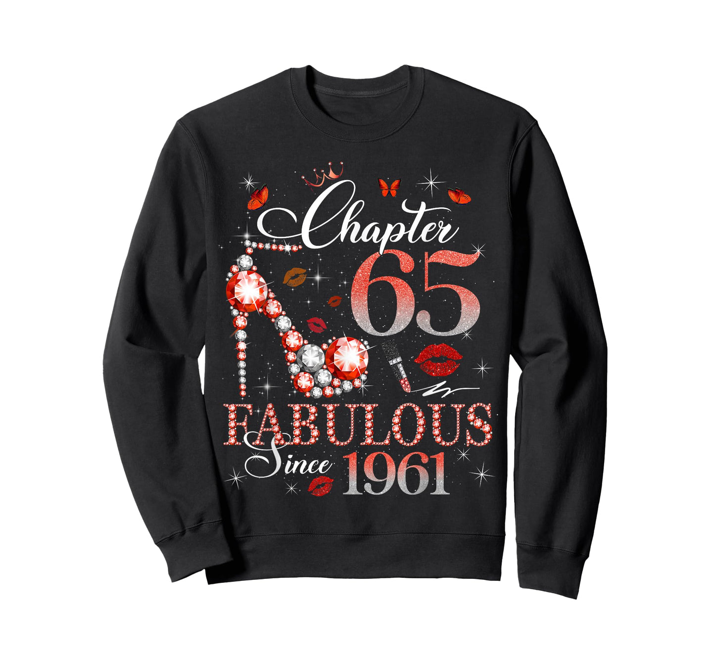 Chapter 65 Fabulous Since 1961 65th Birthday Women Girls T-Shirt
