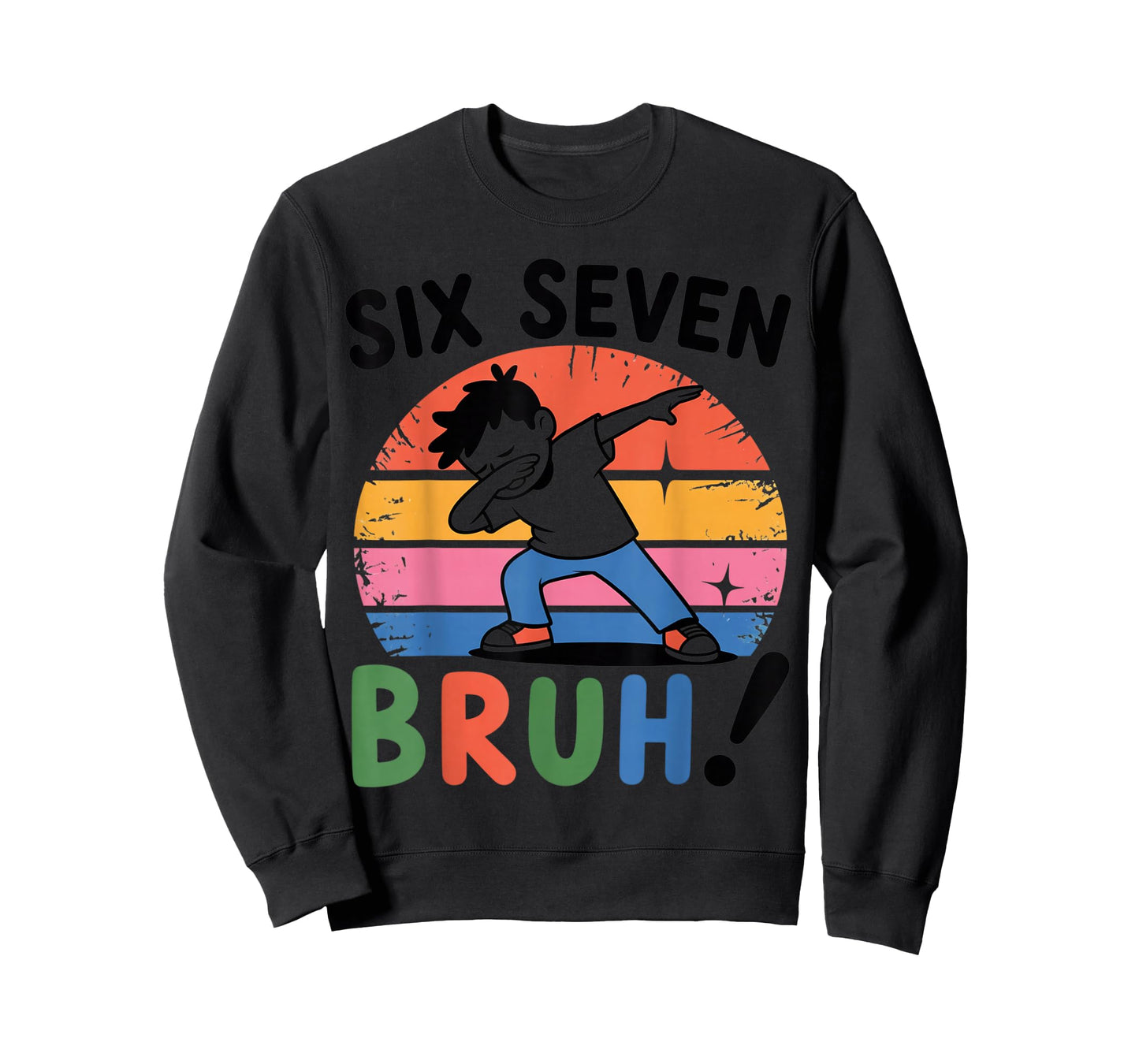67 Meme Dabbing 6 7 Numbers Six Seven Bruh Funny Boys Gifts T-Shirt