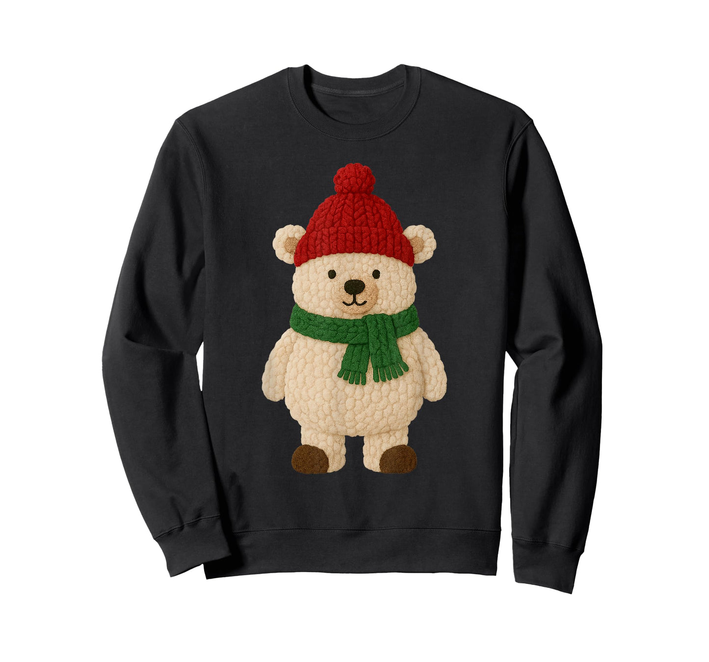 Cute Polar Bear Christmas Winter Snow T-Shirt