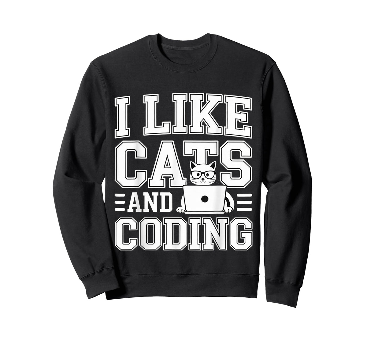 I Like Cats and Coding Programmer Passion Tech |- T-Shirt