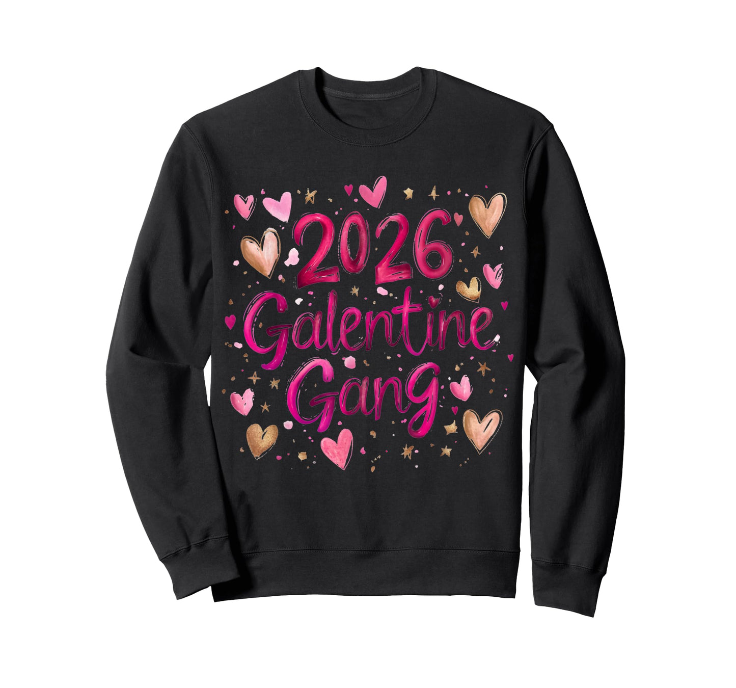 Galentine Gang 2026 Funny Valentines Day Gifts for Friends T-Shirt