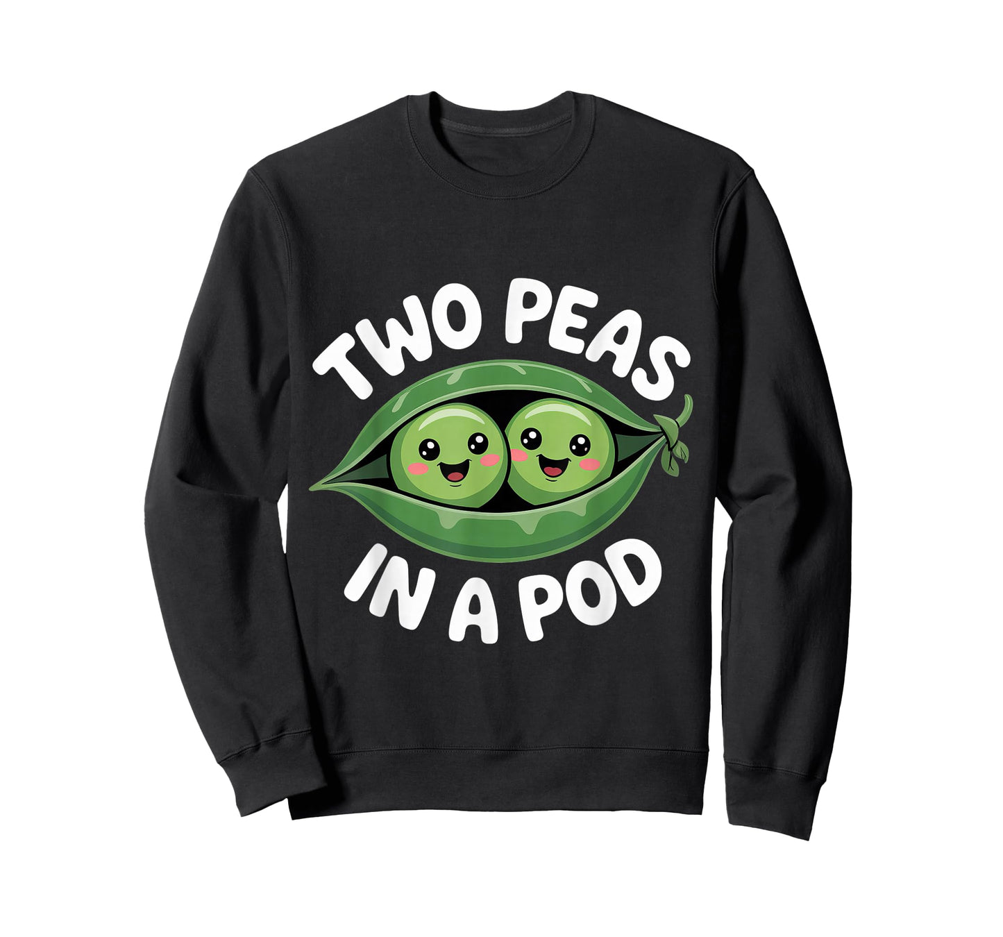 Two Peas in A Pod Cute Funny Costume T-Shirt