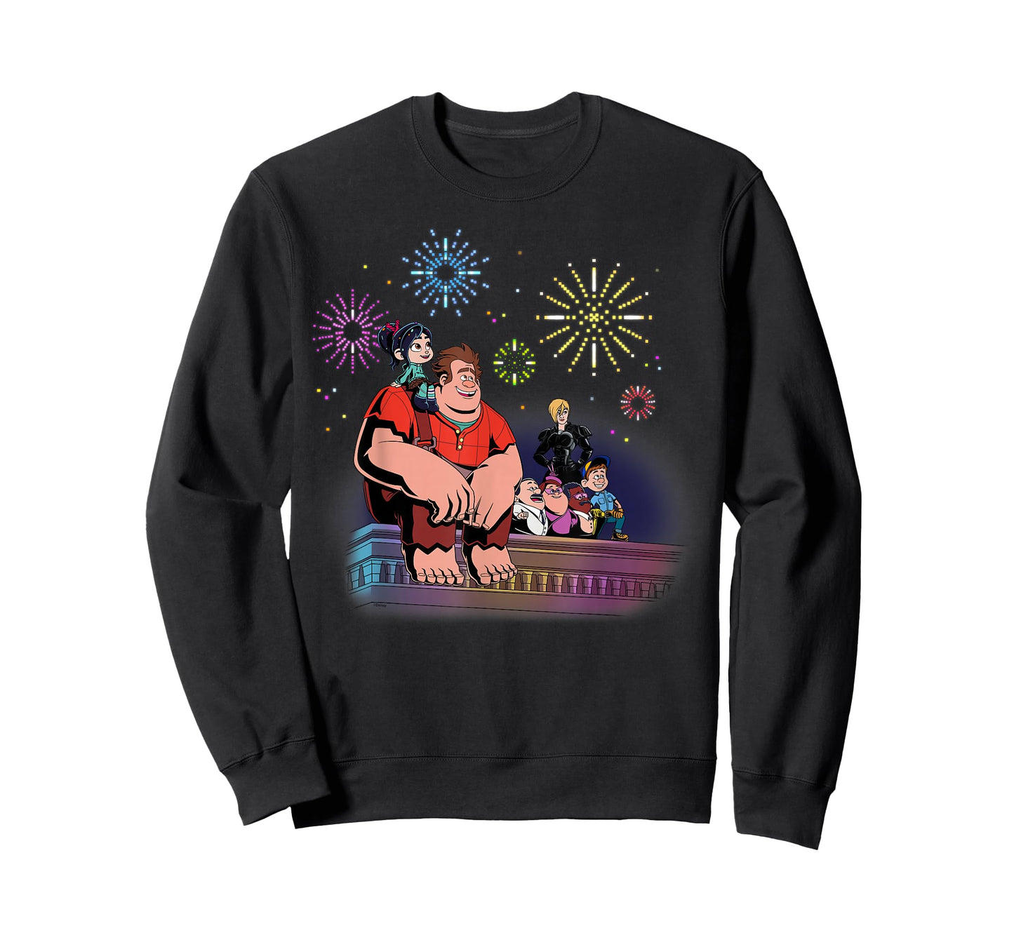 Disney Wreck-It Ralph & Friends New Year's Eve Fireworks T-Shirt