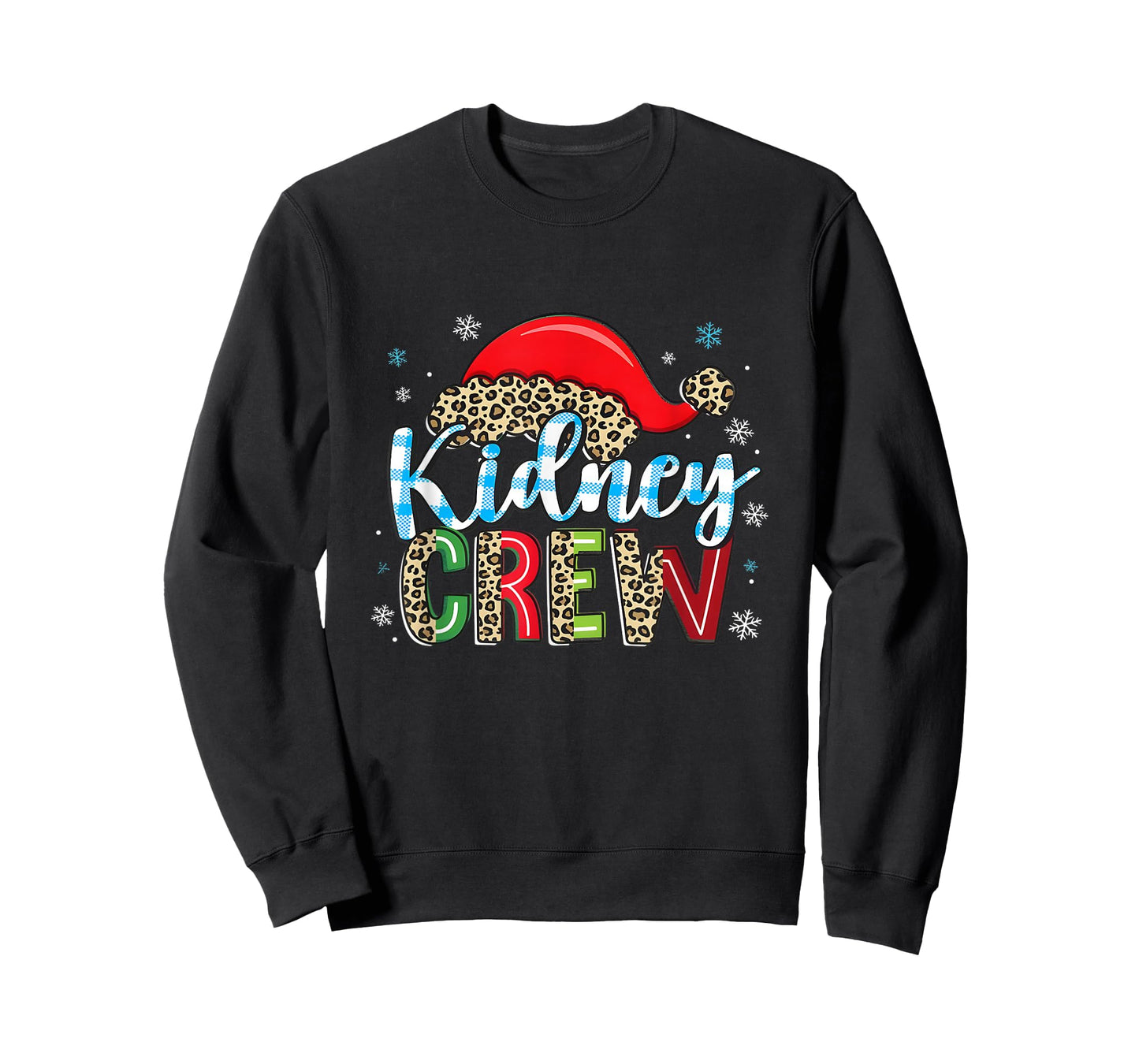 Kidney Crew Christmas Shirt Nephrology & Dialysis Nurse Crew T-Shirt