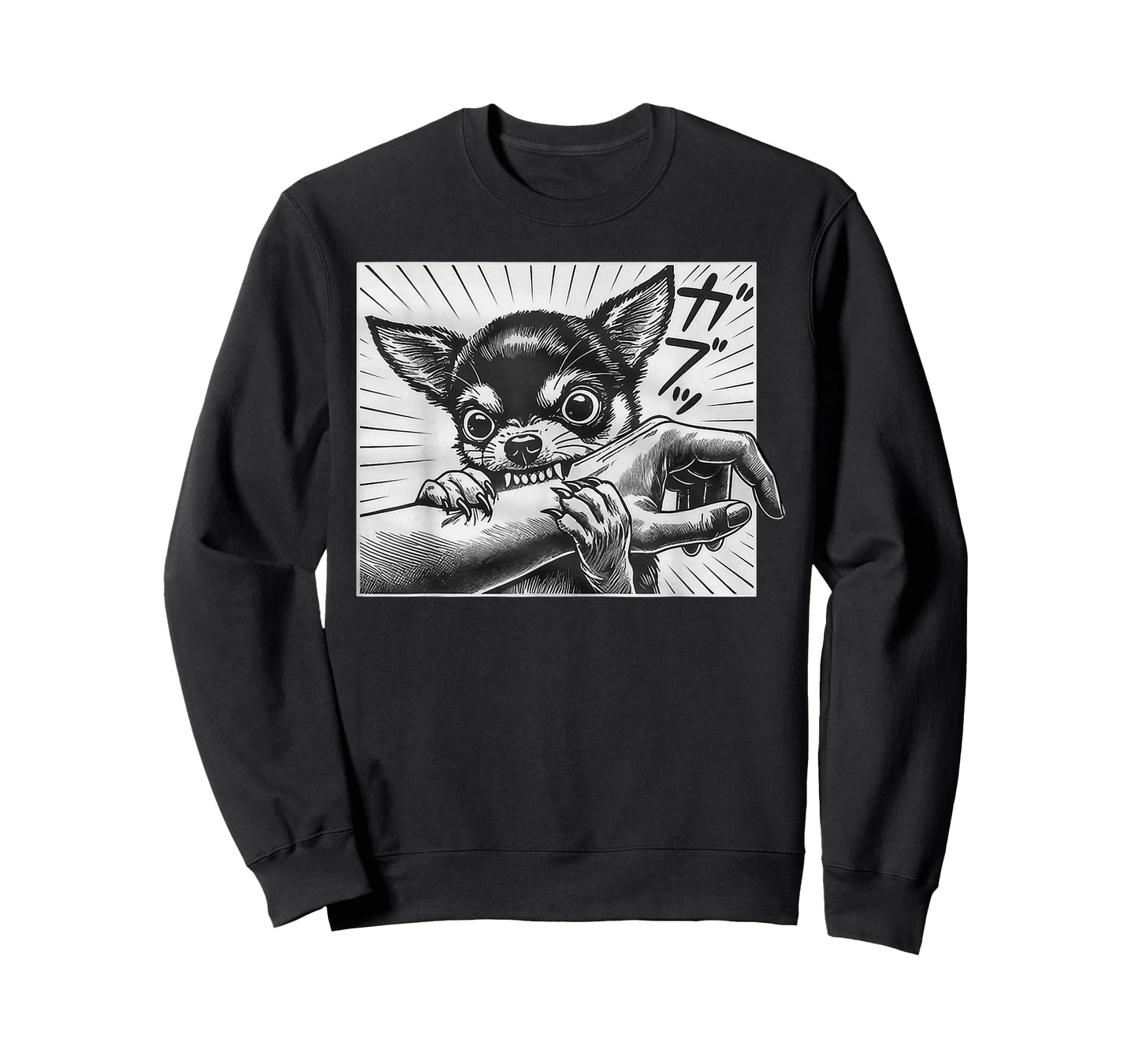 Chihuahua Dog Bite Funny Chihuahua Lover T-Shirt