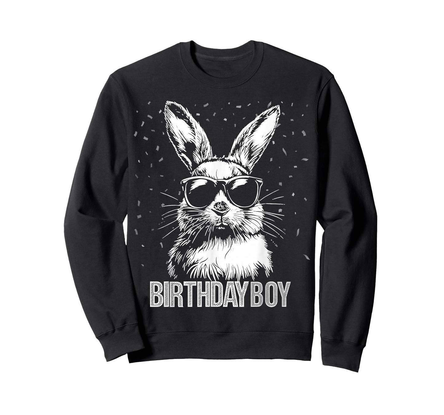 Cool Bunny Birthday Boy Rabbit Sunglasses Fun Party T-Shirt