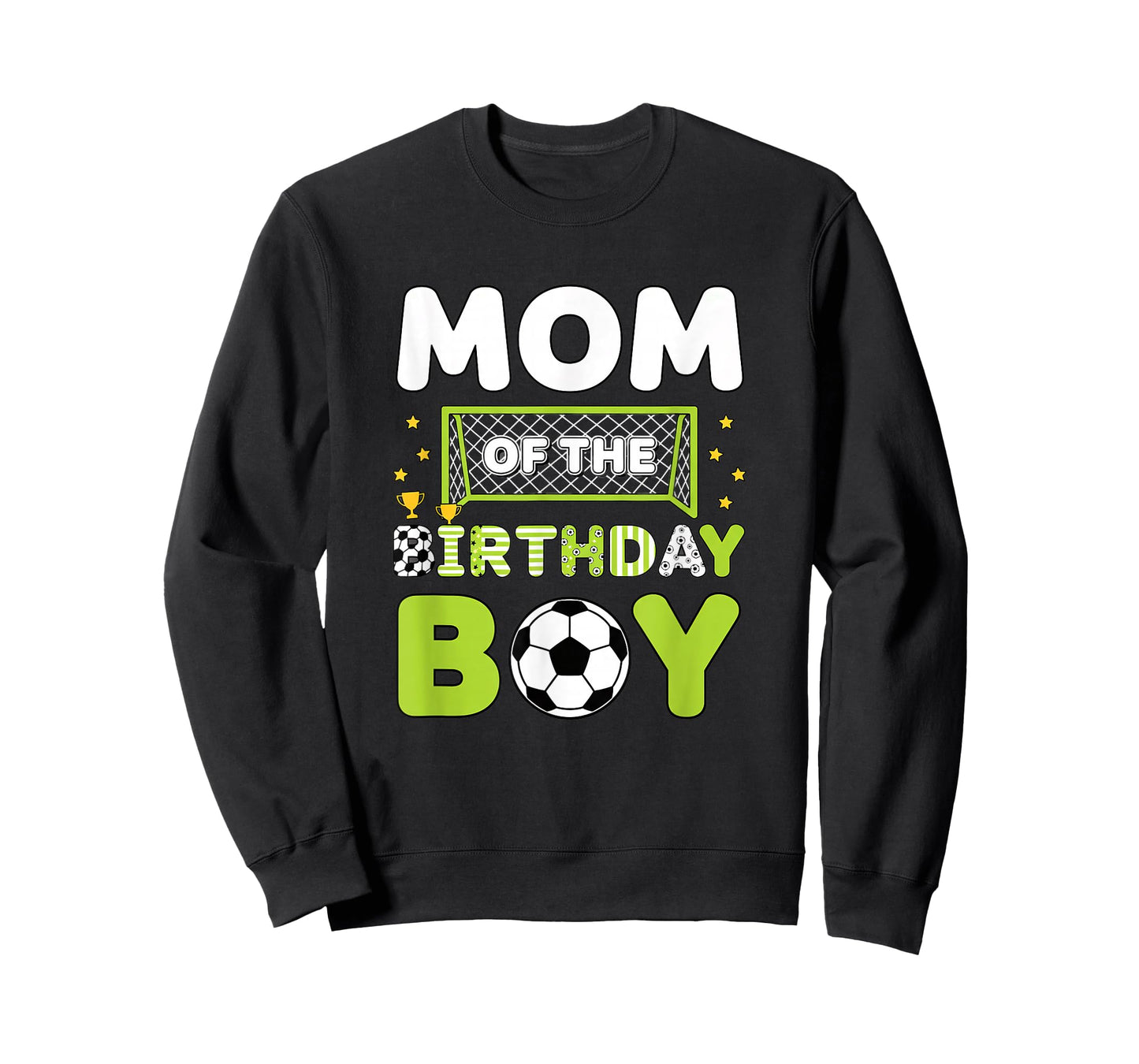 Mom of The Birthday Boy Soccer Mom Birthday T-Shirt