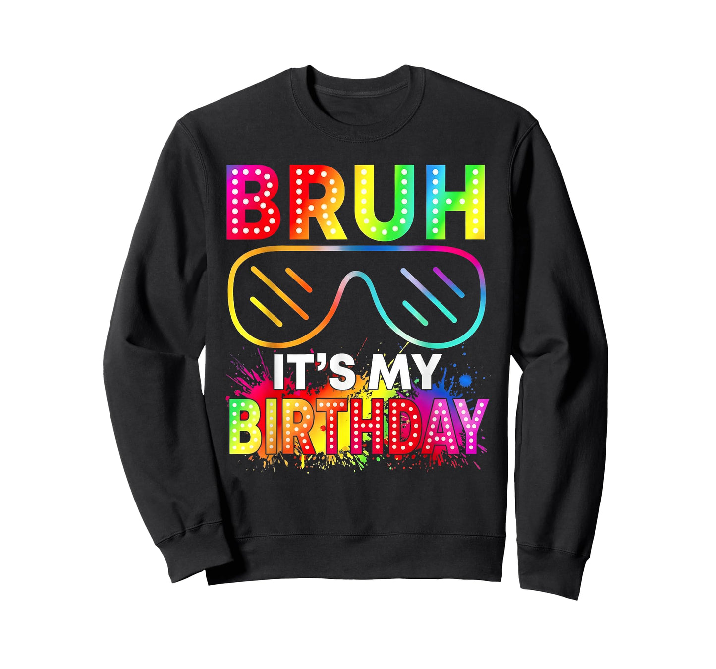 It's My Birthday Boy Girl Sunglasses Glowing Birthday Party T-Shirt