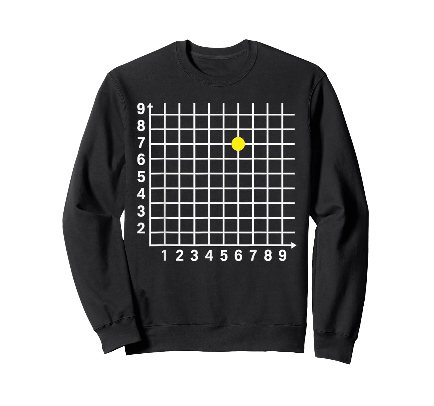 Coordinate 67 Grid Funny Math Science Teacher Boys Kids Math T-Shirt