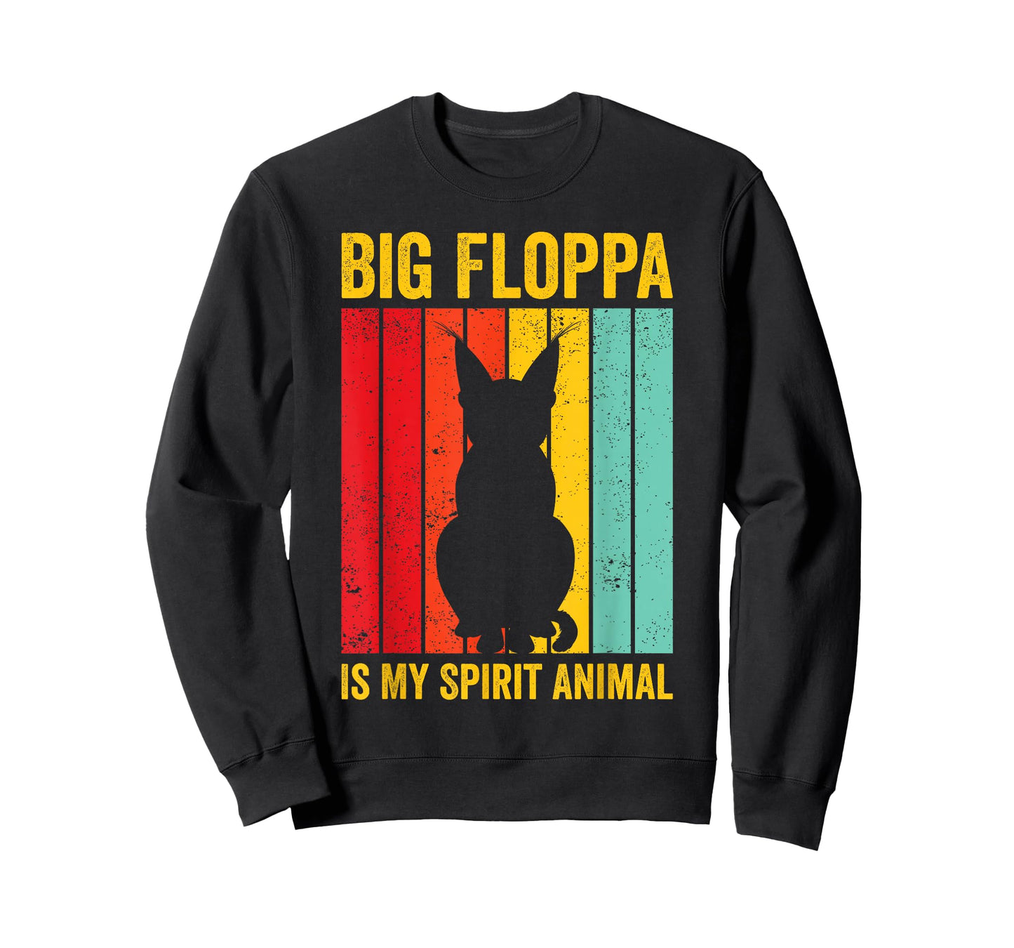 Big Floppa Caracal Retro Big Floppa is My Spirit Animal T-Shirt