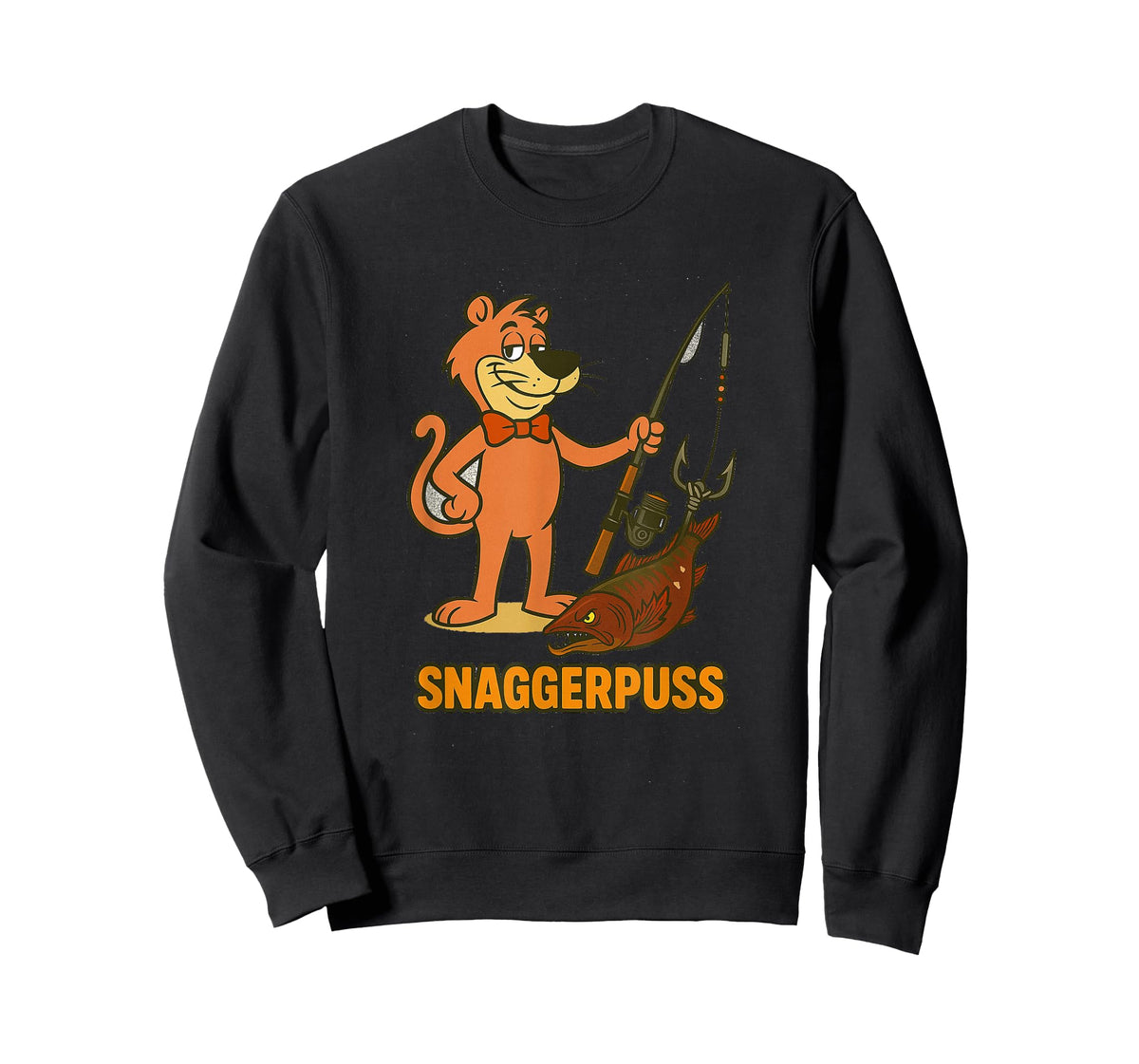 Snaggerpuss Tee Snagger Puss Steelhead and Salmon Fishing T-Shirt