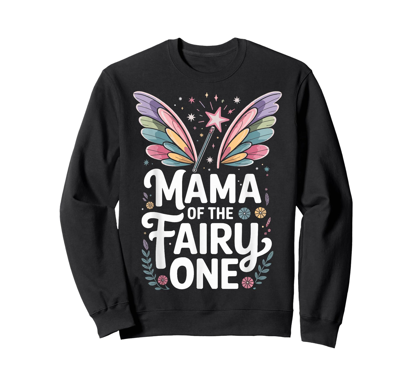 Mama of The Fairy One Family Birthday T-Shirt