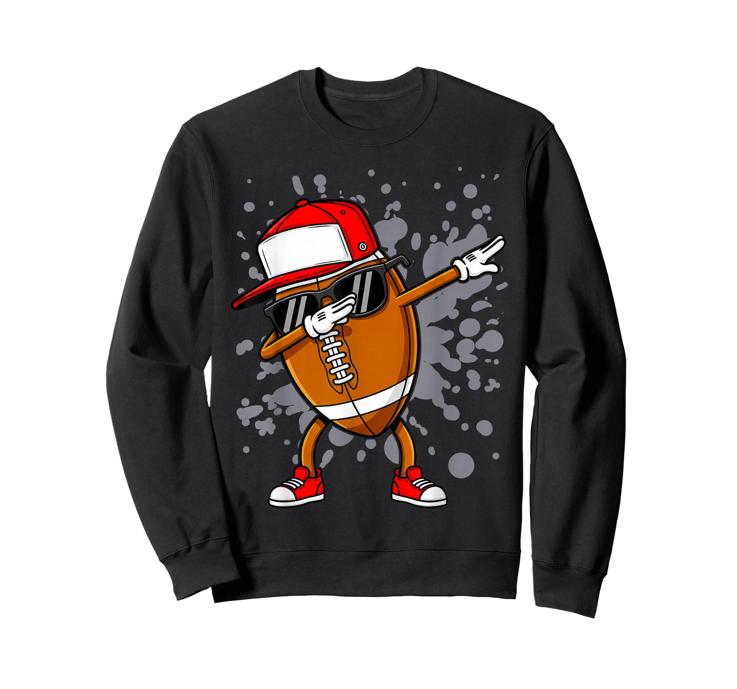 Funny Dabbing Football for Boys Dab with Cap T-Shirt