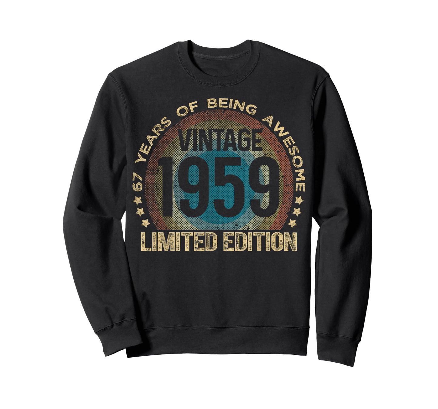 67 Year Old Gifts Vintage 1959 Limited Edition 67th Birthday T-Shirt