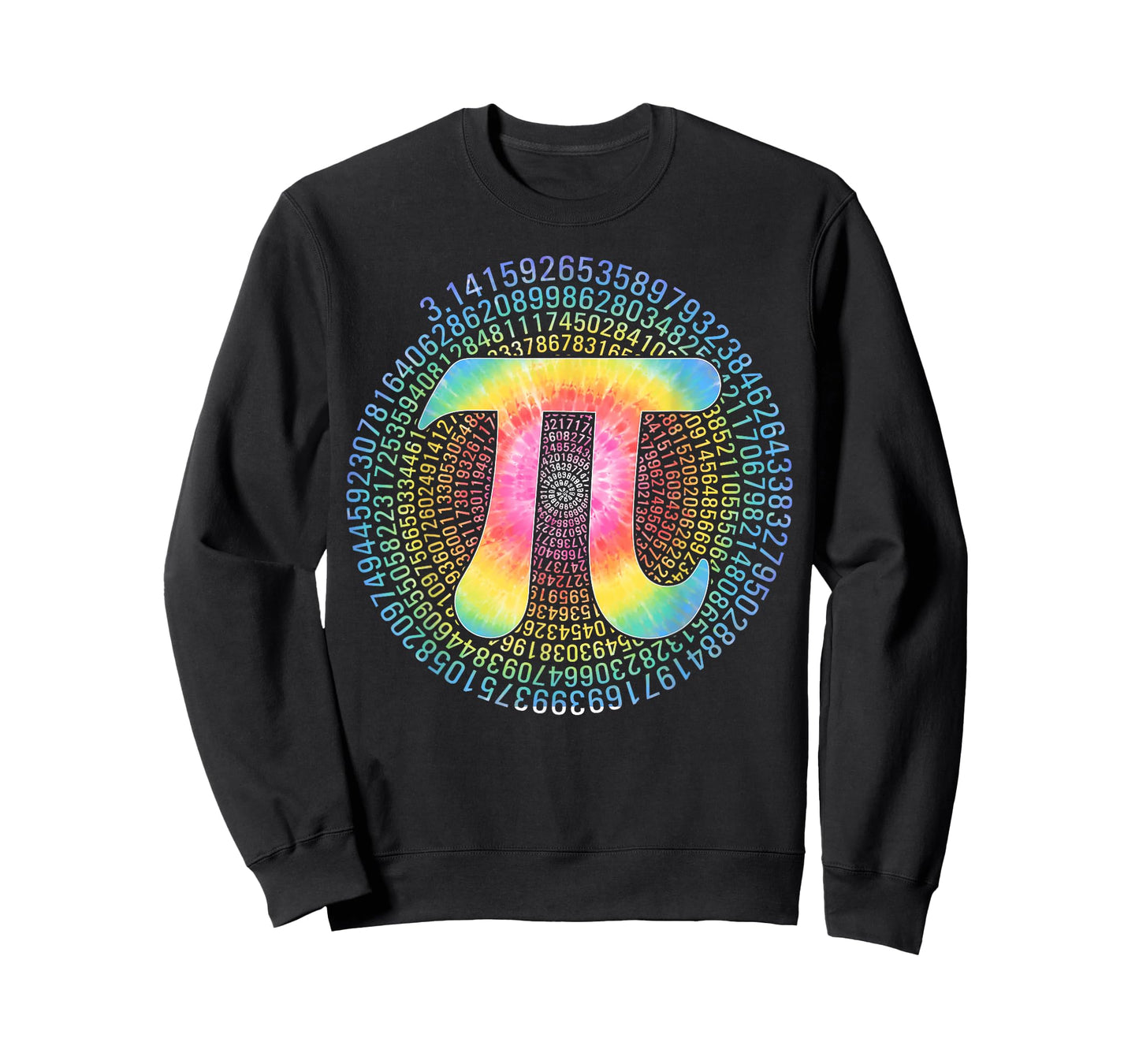 Pi Day Tie Dye 3.14 Pi Number Symbol Math Science Girl Women T-Shirt