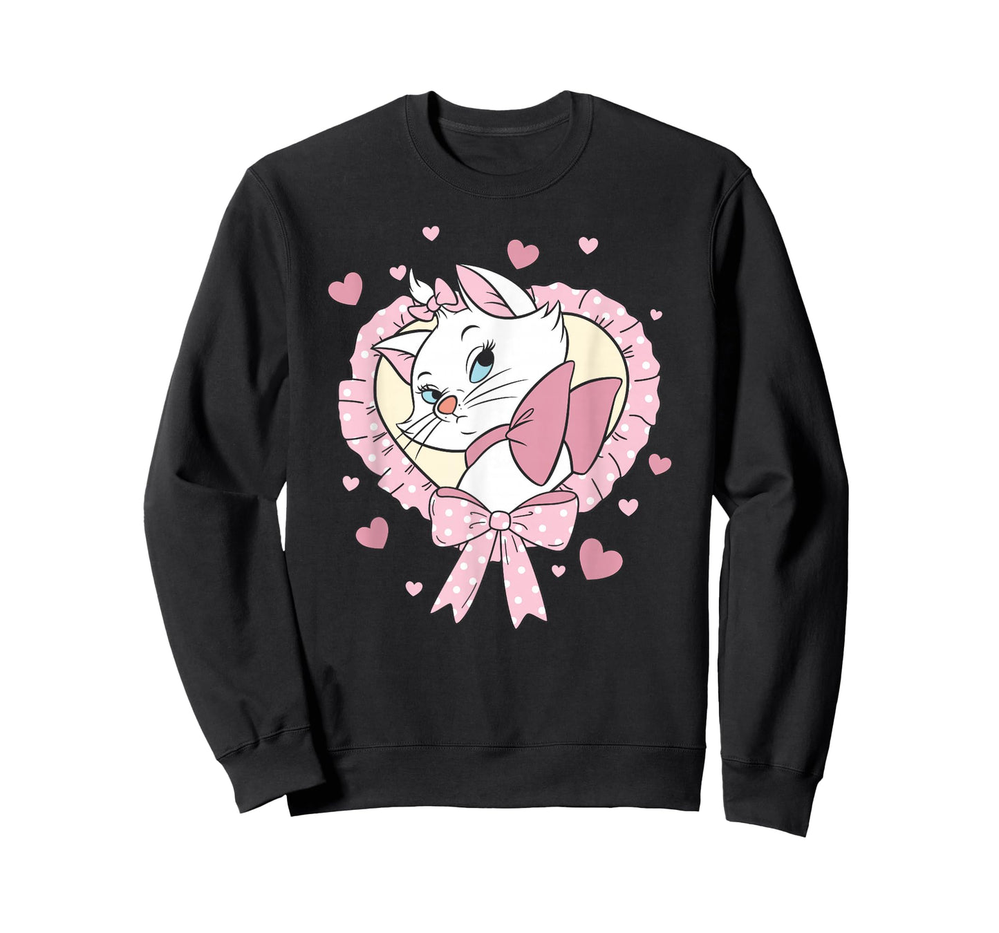 Disney The Aristocats Valentine's Day Marie Heart Frame T-Shirt