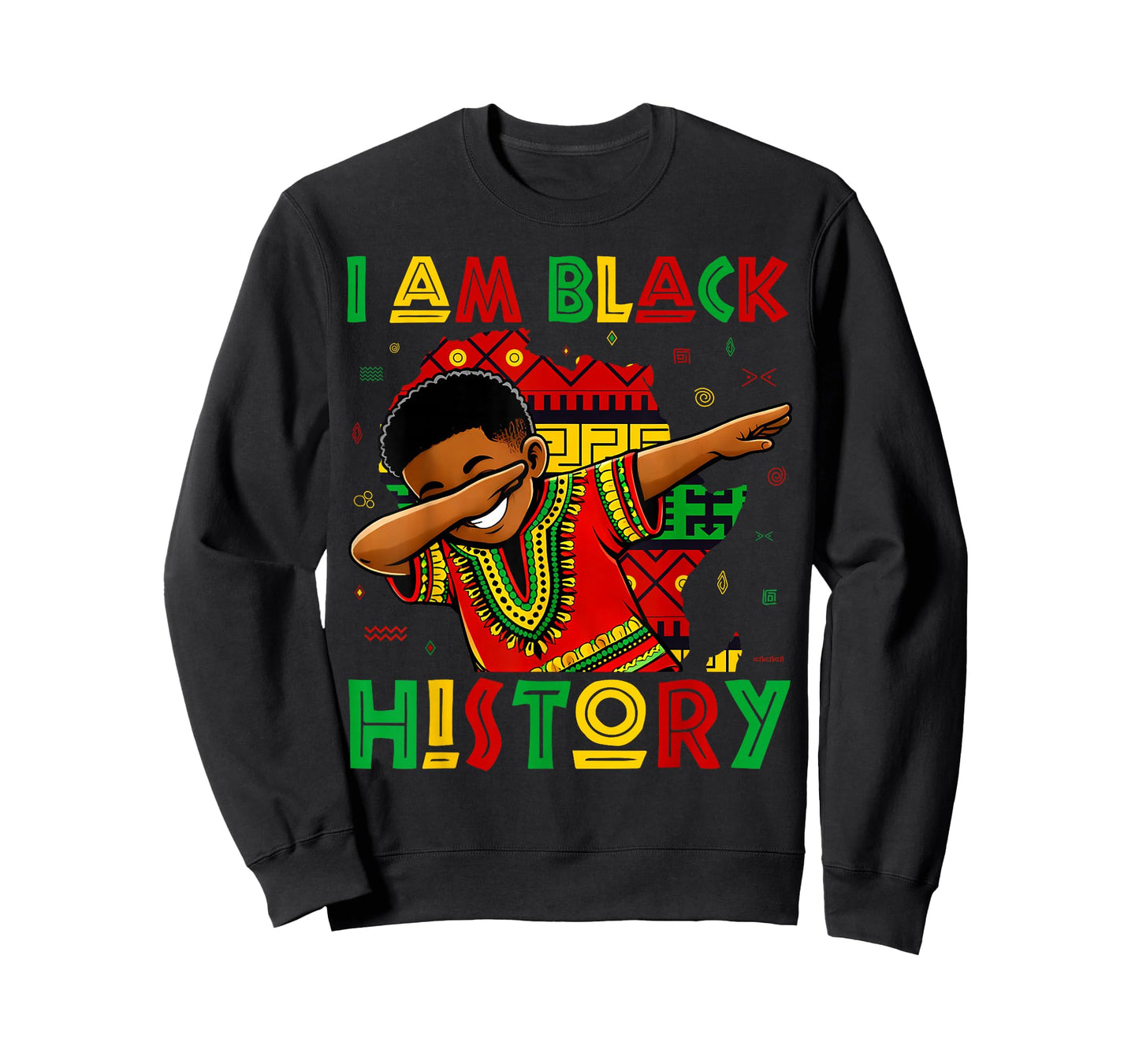 I Am Black History African American Boys Black History Month T-Shirt