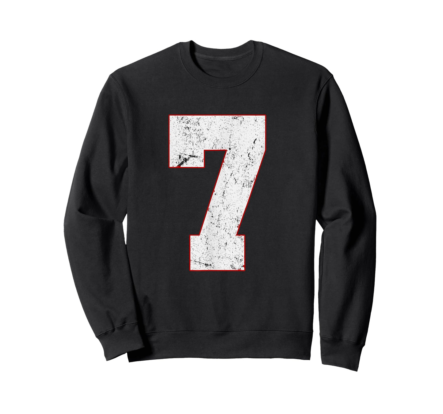 Number 7 Varsity Sports Team Jersey 7 Years Old 7th Birthday T-Shirt