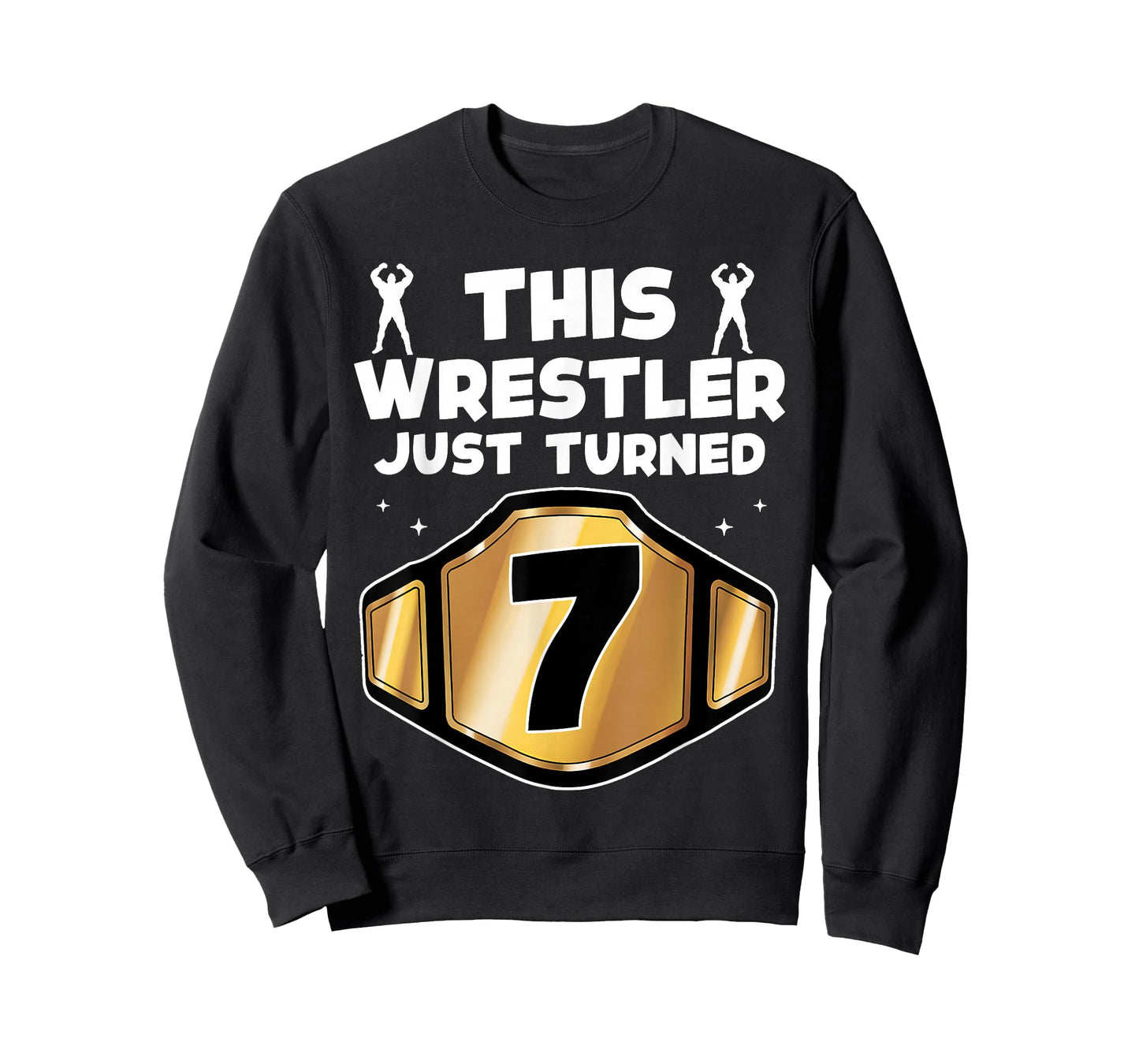 7th Wrestling Birthday This Wrestler Just Turned 7 Boys T-Shirt