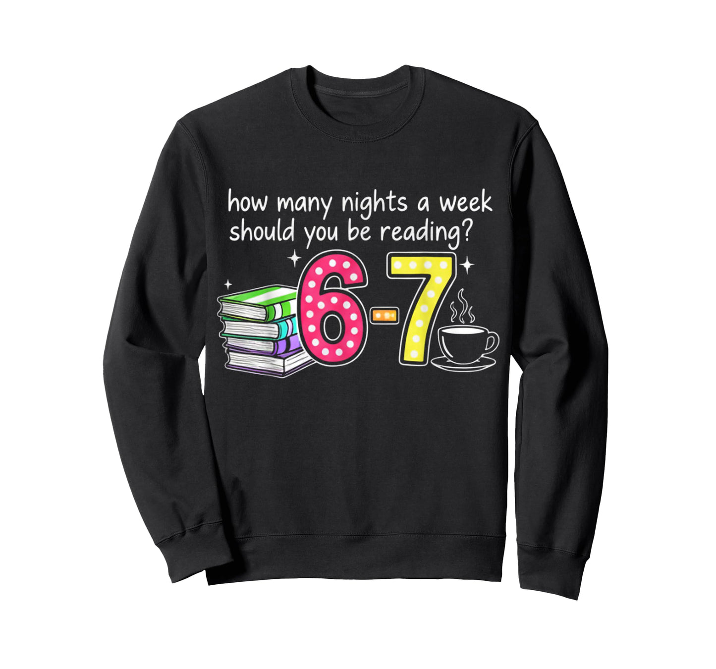 Funny Six Seven 6 7 Meme Teacher Design Reading 6-7 Teache T-Shirt