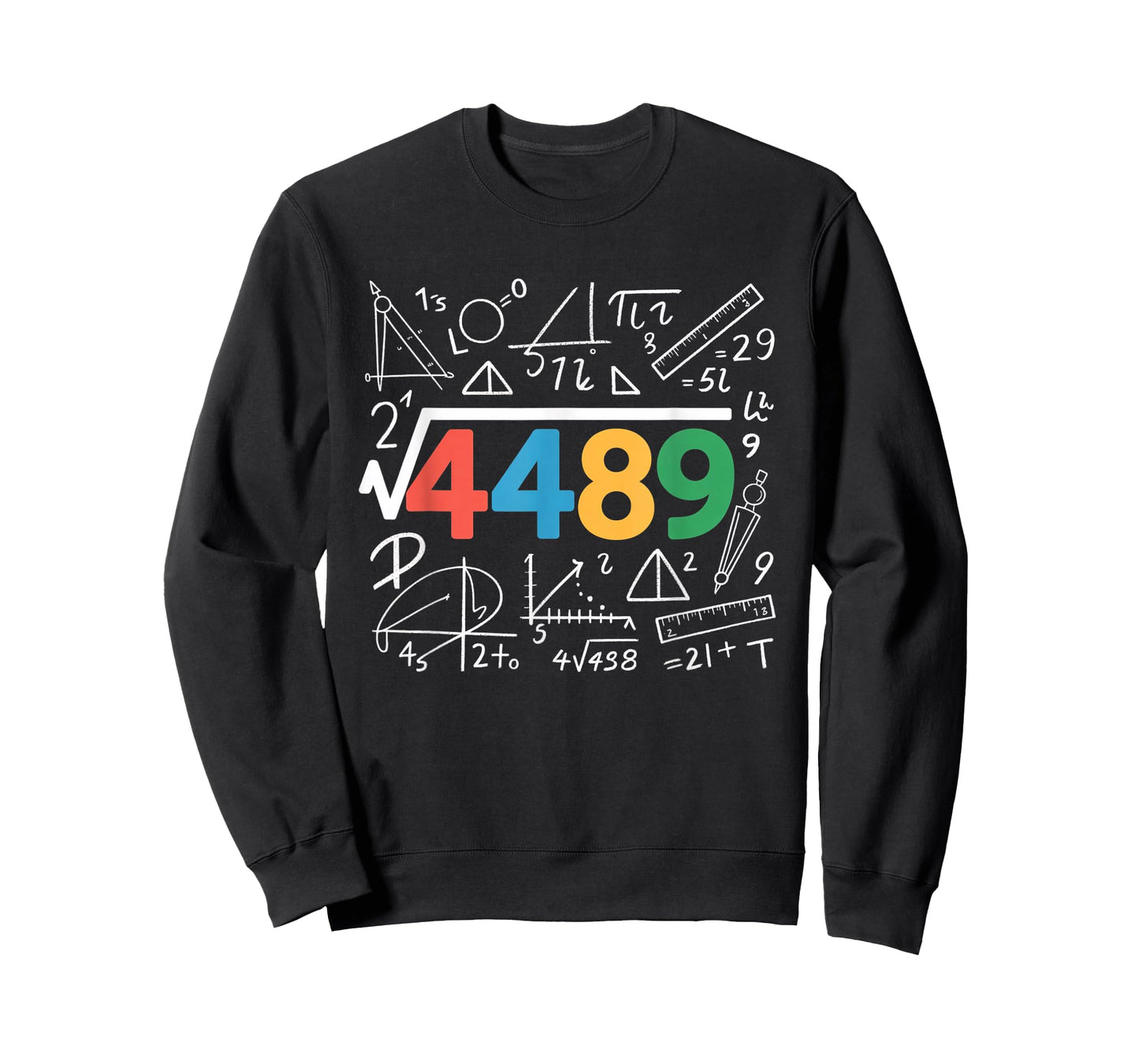 67 Meme Square Root 4489 Slang Six Seven Math Teacher T-Shirt