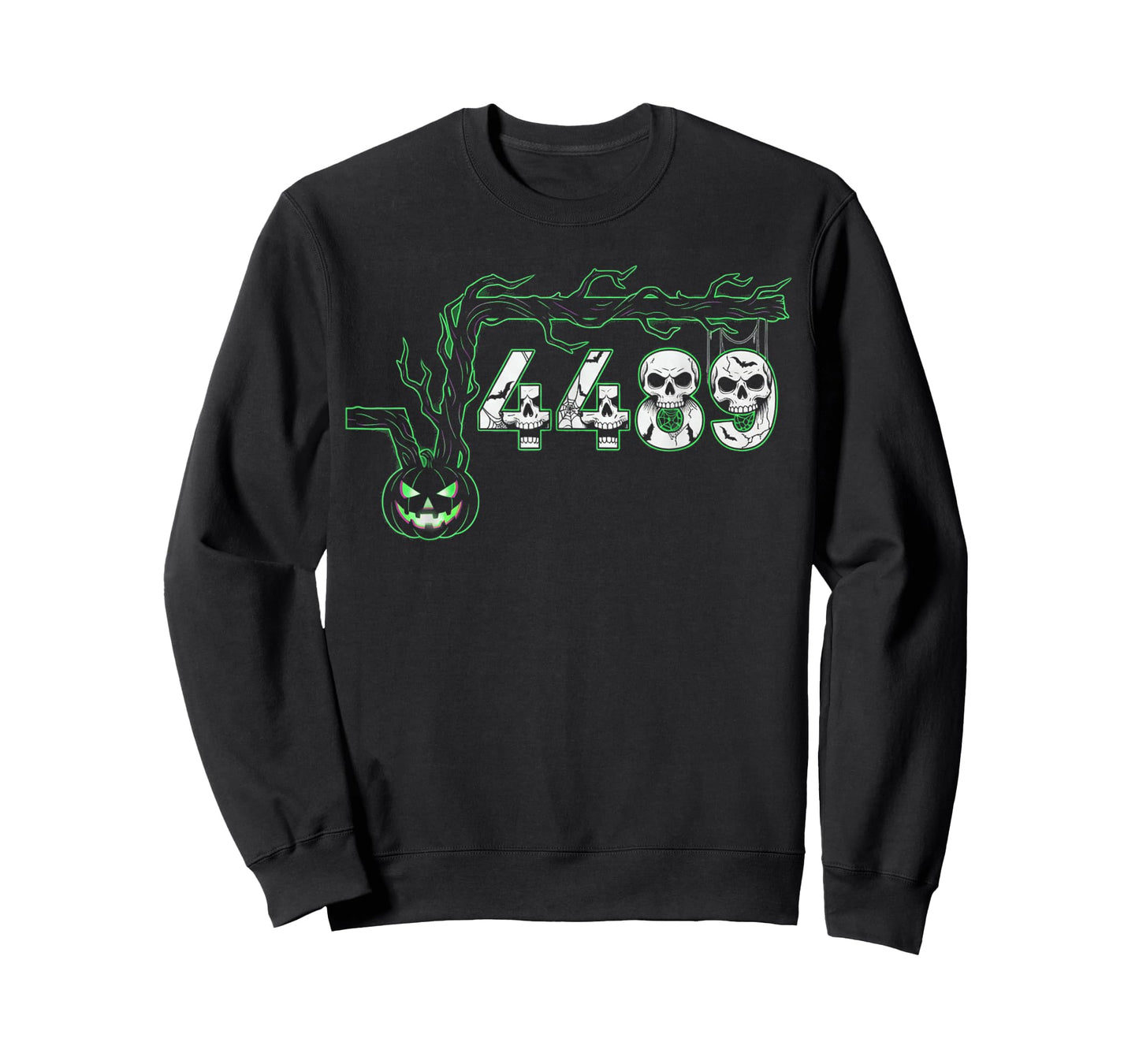 67 Root Six Seven 6 7 Meme Funny Halloween Pumpkin Spooky T-Shirt