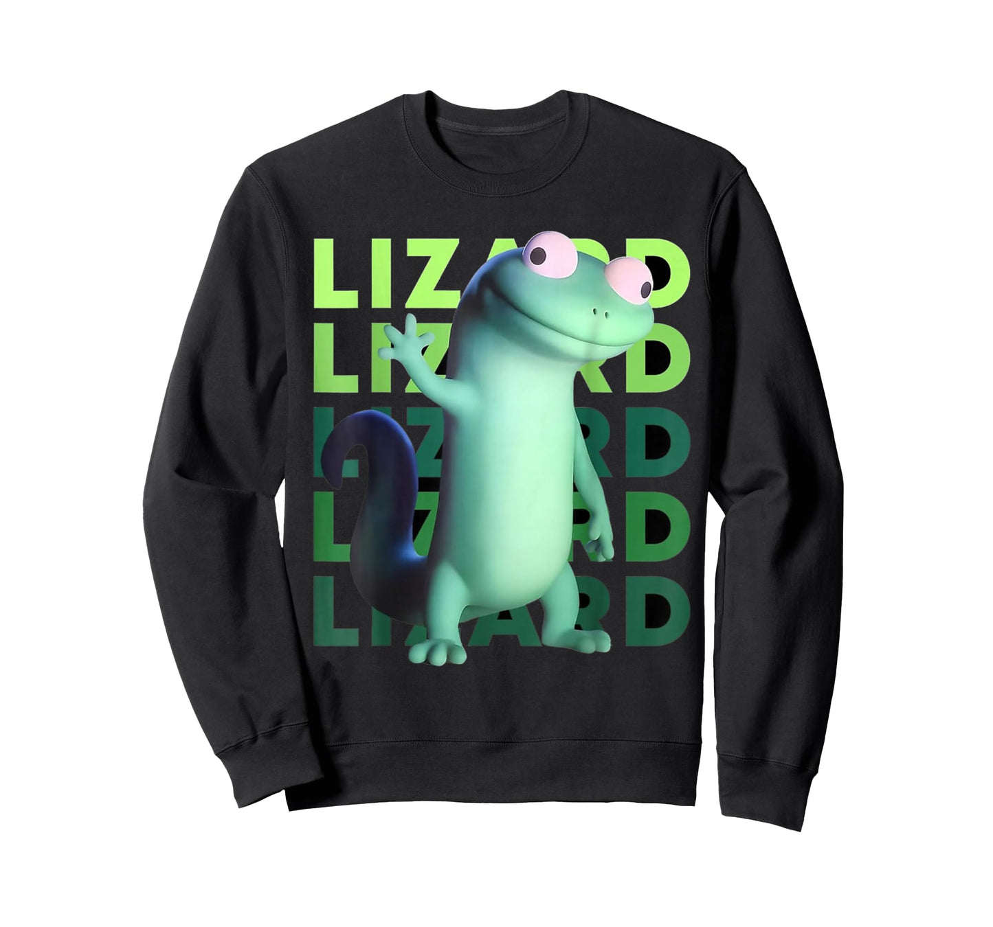 Funny Weirdcore Lizard Meme | 3D Surreal Animal T-Shirt