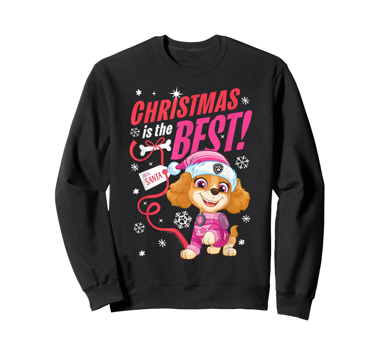 PAW Patrol Skye Christmas is The Best T-Shirt