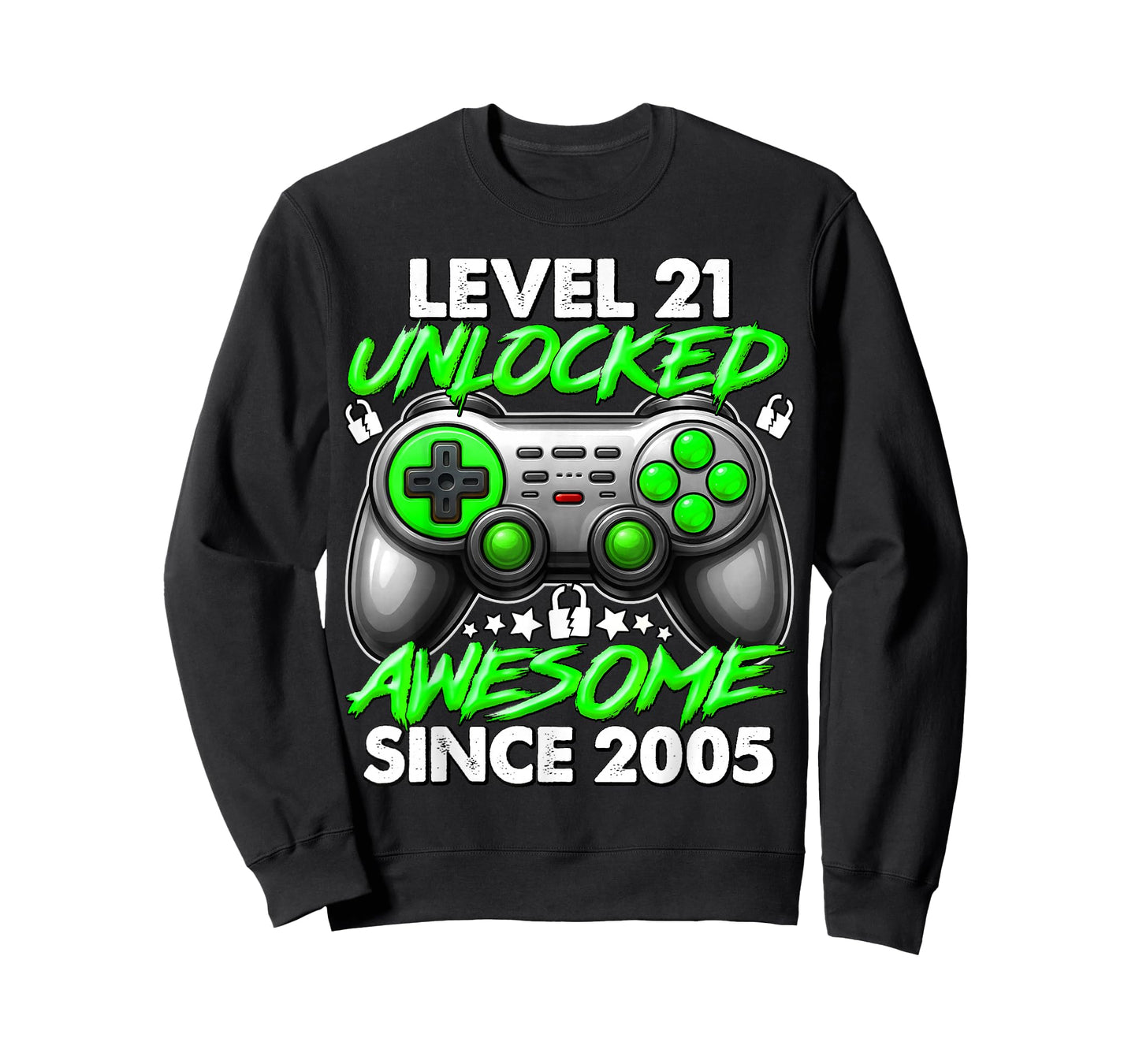 Level 21 Unlocked 21 Year Old Gifts Boys 21st Birthday Boy T-Shirt